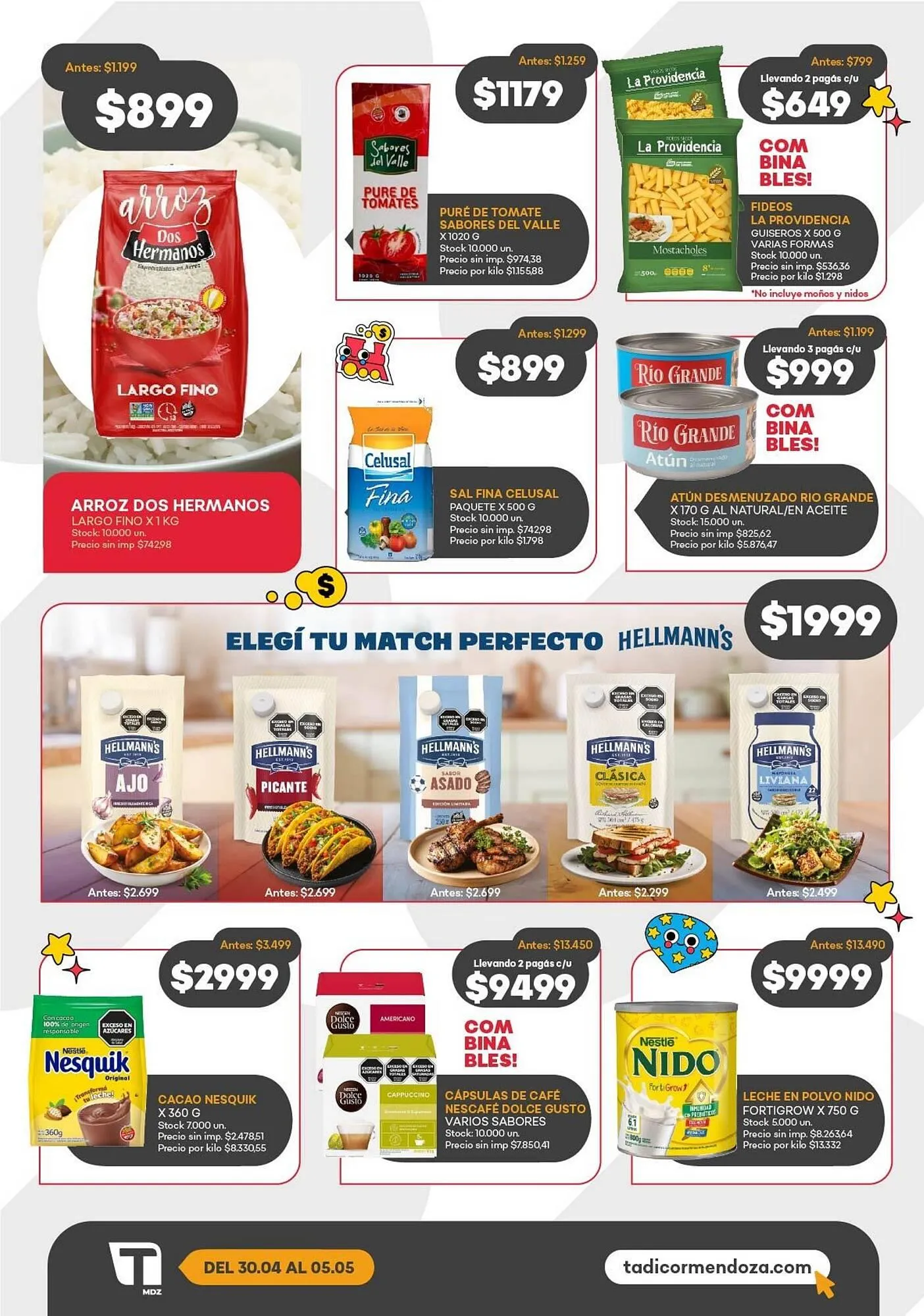 Ofertas de Catálogo Supermercados Tadicor 29 de abril al 5 de mayo 2026 - Página 2 del catálogo