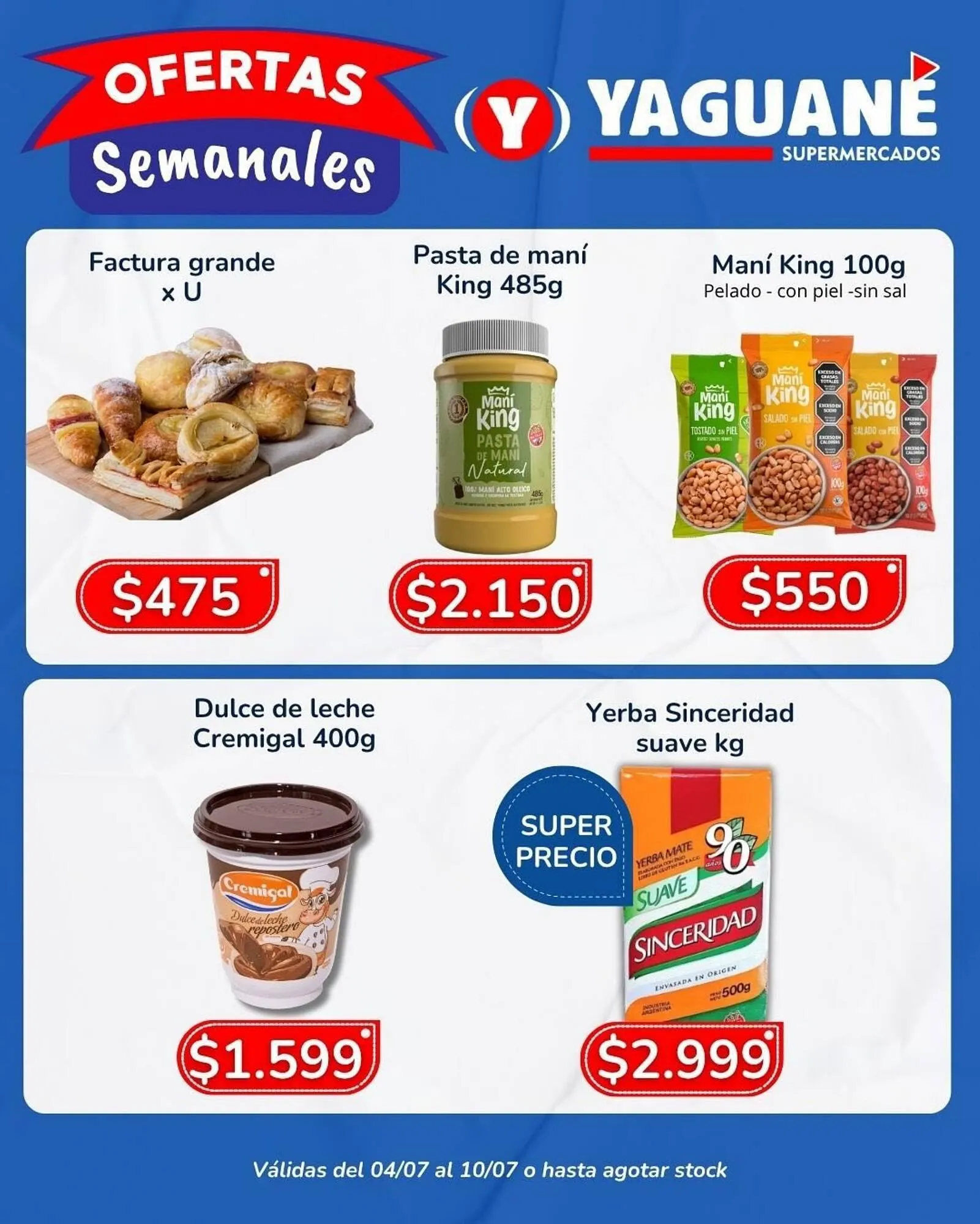 Ofertas de Catálogo Yaguane Supermercados 4 de julio al 10 de julio 2025 - Página 3 del catálogo
