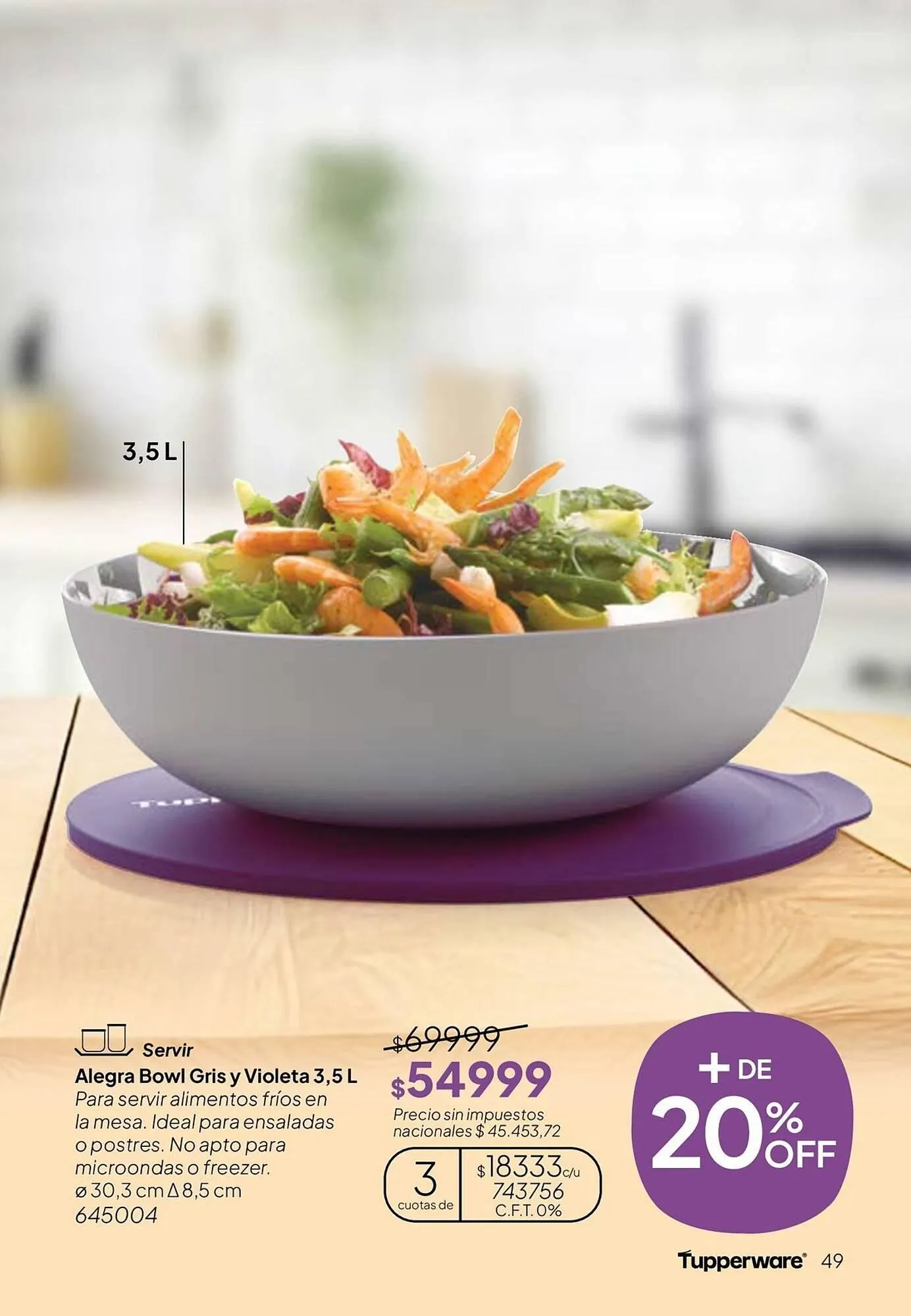 Ofertas de Folleto Tupperware 1 de abril al 30 de abril 2026 - Página 50 del catálogo