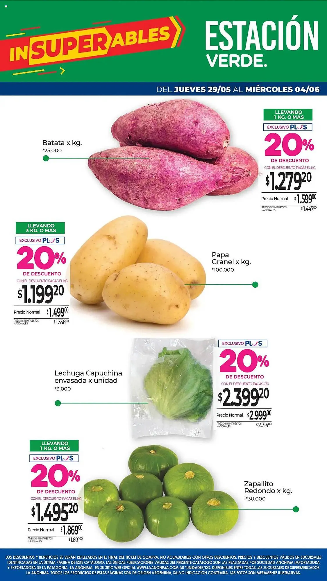 Ofertas de Catálogo La Anonima 29 de mayo al 5 de junio 2025 - Página 4 del catálogo