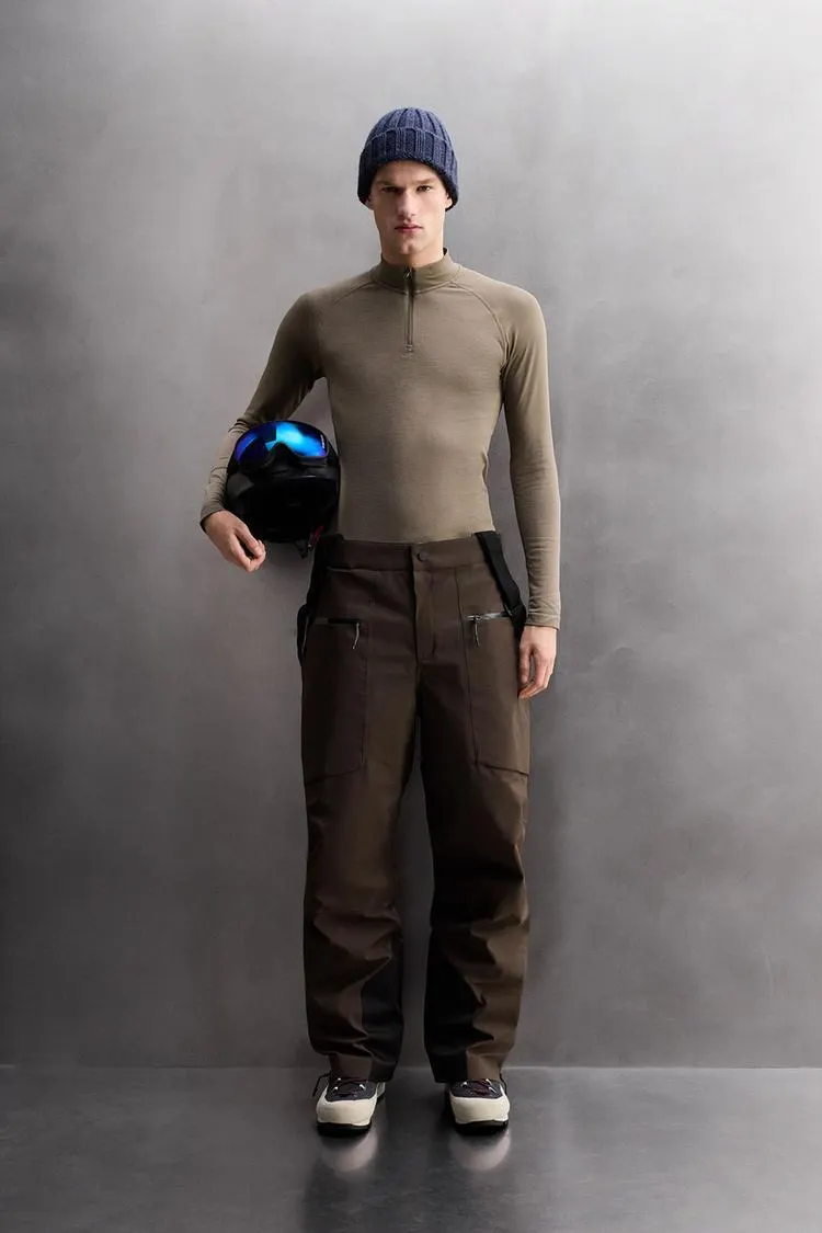 CAMISETA COMPRESIVA CUELLO CREMALLERA SKI