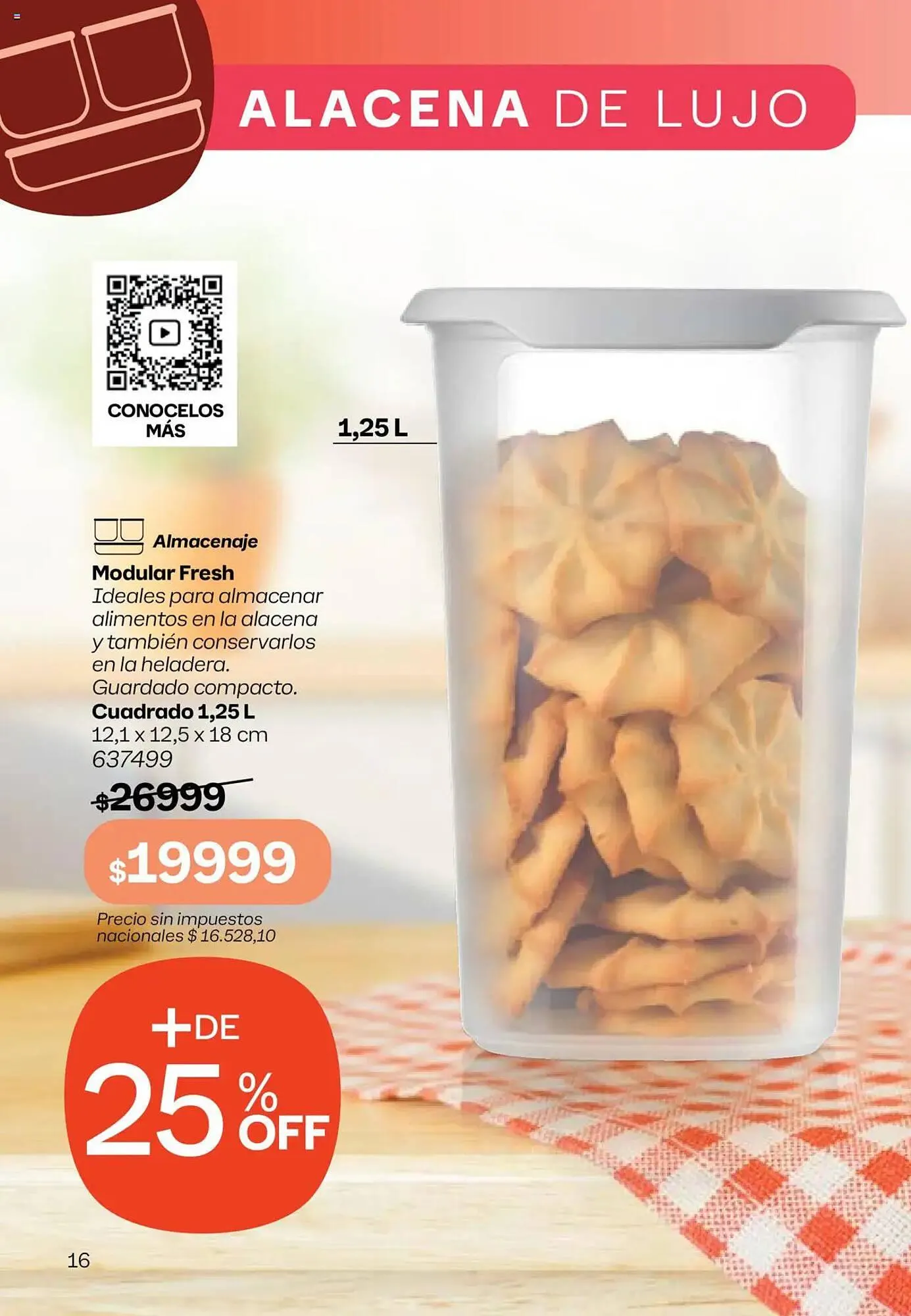 Ofertas de Catálogo Tupperware 9 de julio al 23 de julio 2025 - Página 17 del catálogo