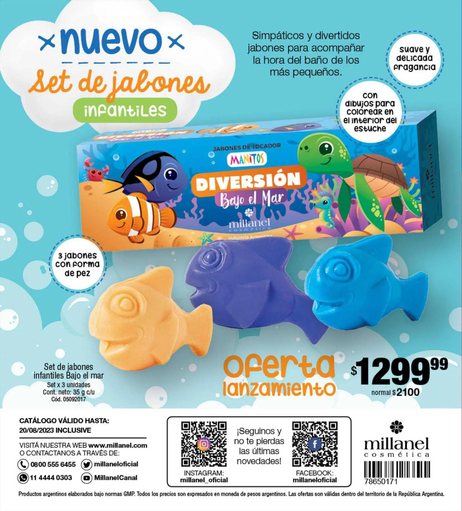 Ofertas de Catálogo Millanel Cosmética 21 de julio al 31 de julio 2023 - Página 196 del catálogo