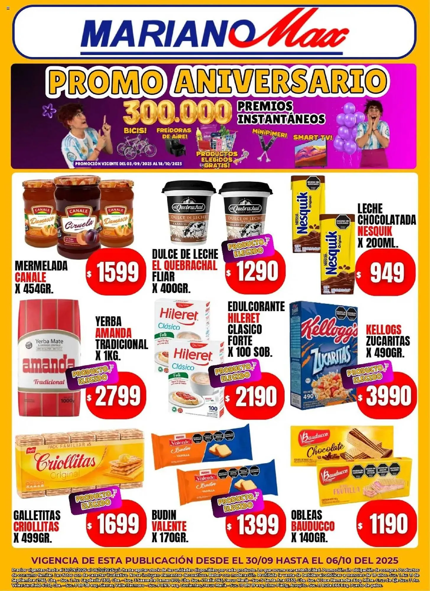 Ofertas de Catálogo Supermercados Mariano Max 3 de septiembre al 18 de octubre 2025 - Página 2 del catálogo