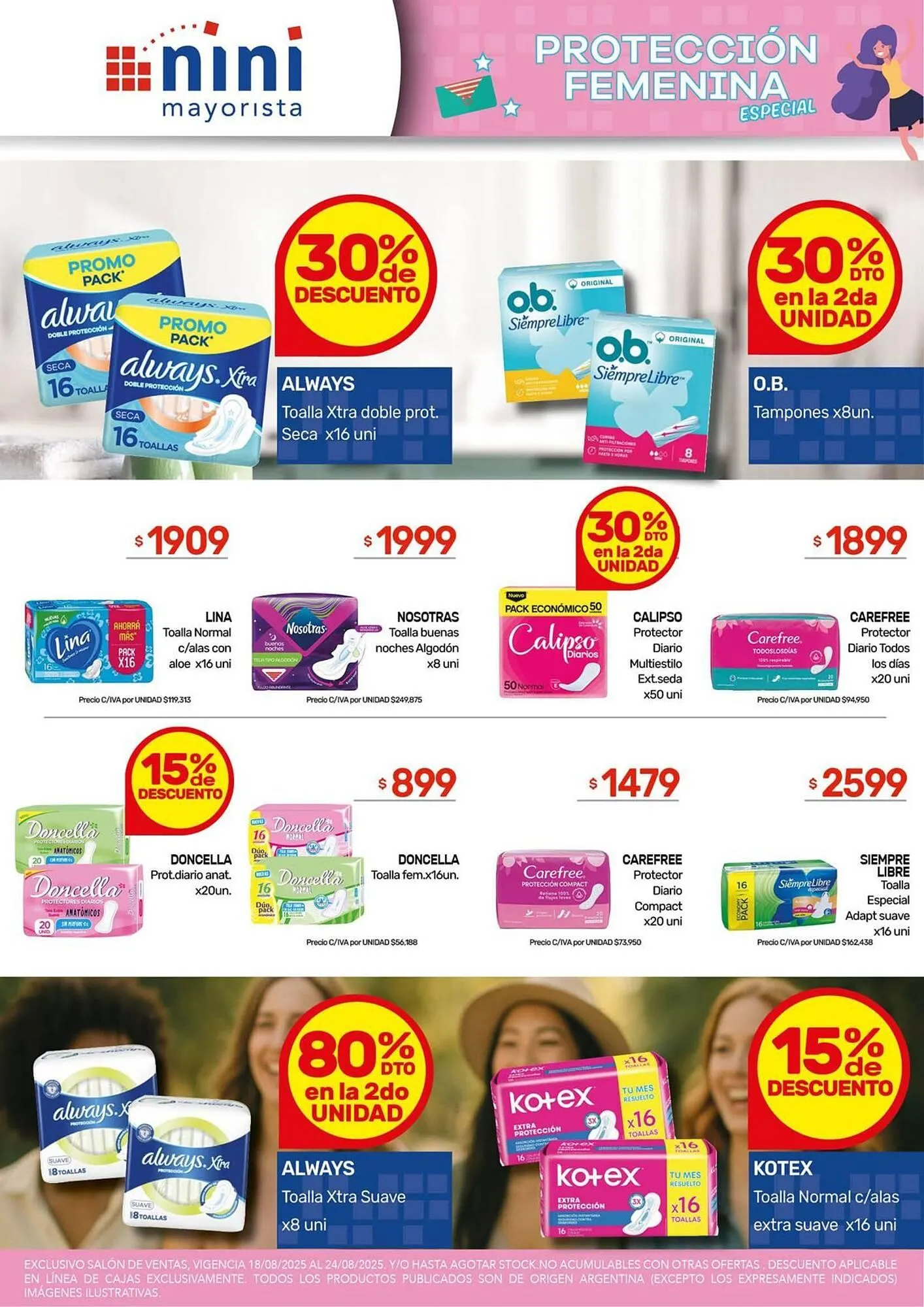 Ofertas de Catálogo Nini Mayorista 18 de agosto al 24 de agosto 2025 - Página 6 del catálogo