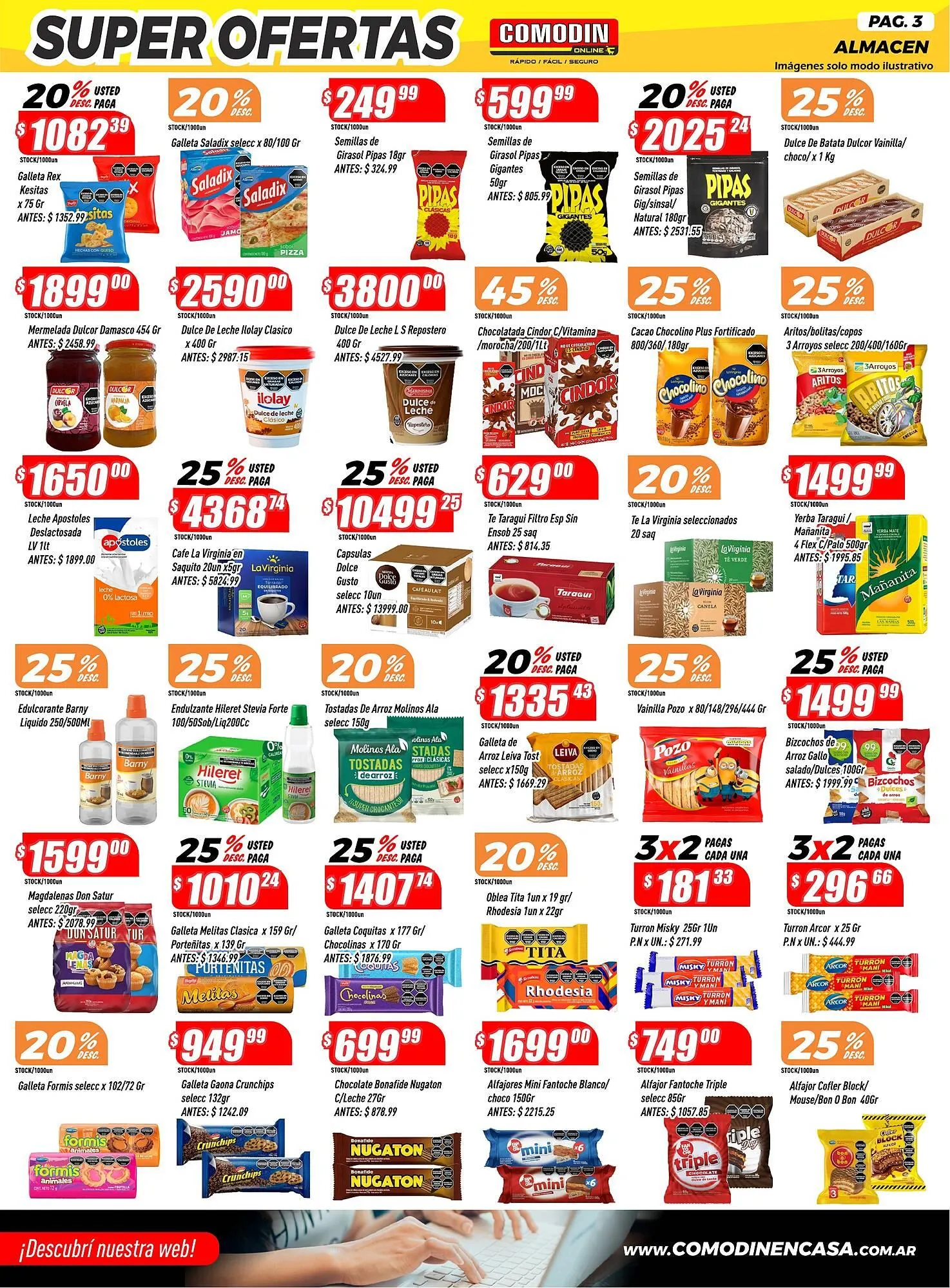 Ofertas de Catálogo Supermercados Comodin 17 de abril al 23 de abril 2026 - Página 3 del catálogo
