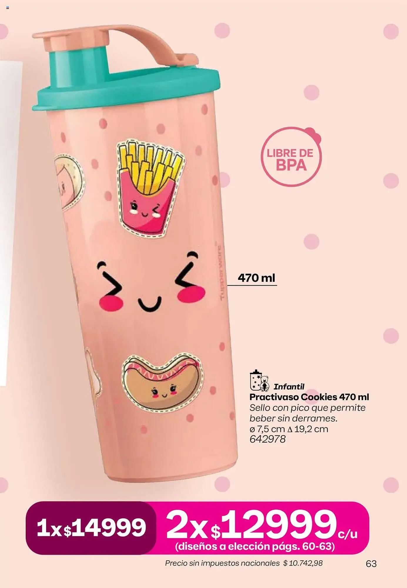 Ofertas de Folleto Tupperware 13 de octubre al 3 de noviembre 2025 - Página 64 del catálogo