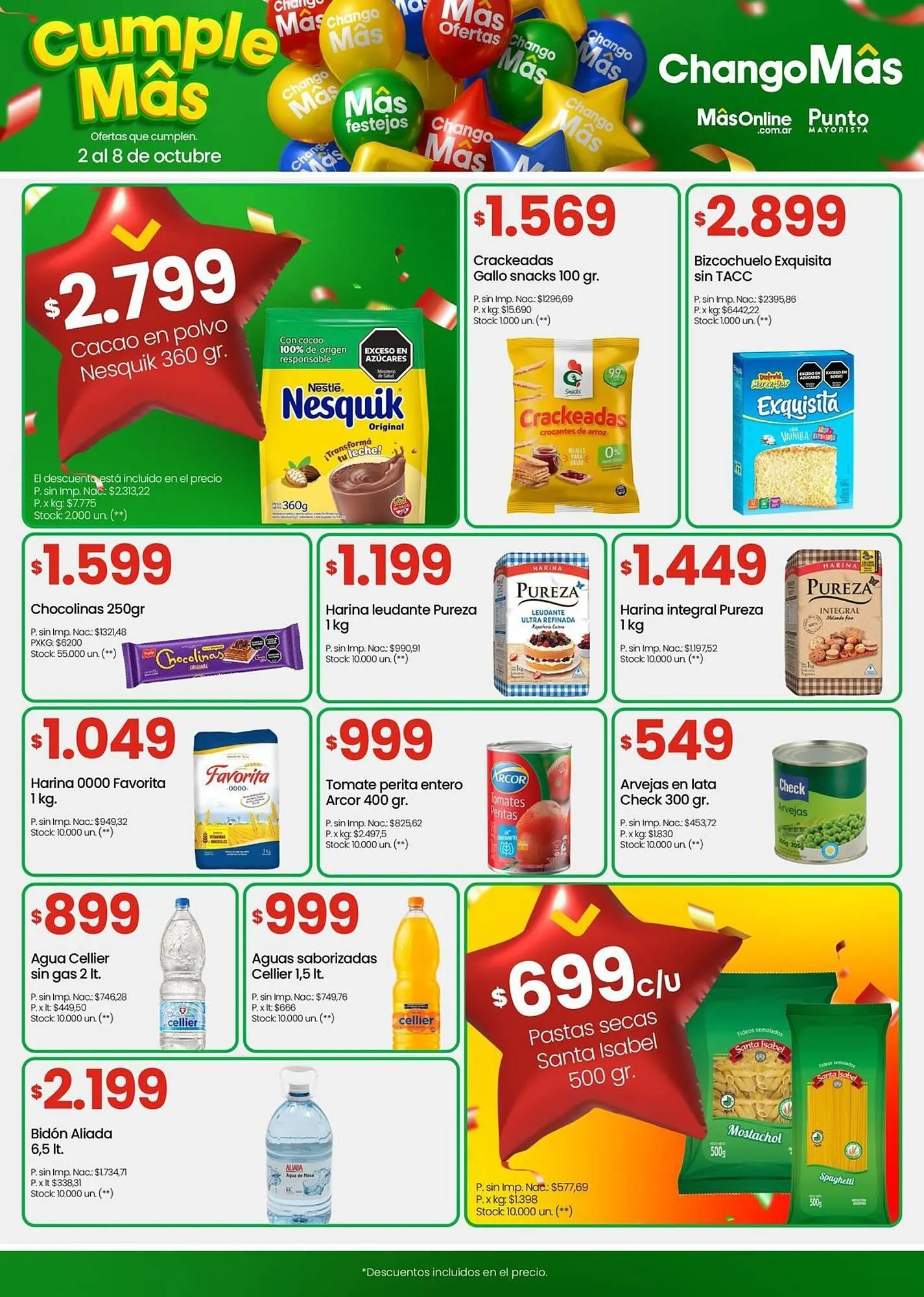 Ofertas de Catálogo Changomas 3 de octubre al 8 de octubre 2025 - Página 5 del catálogo