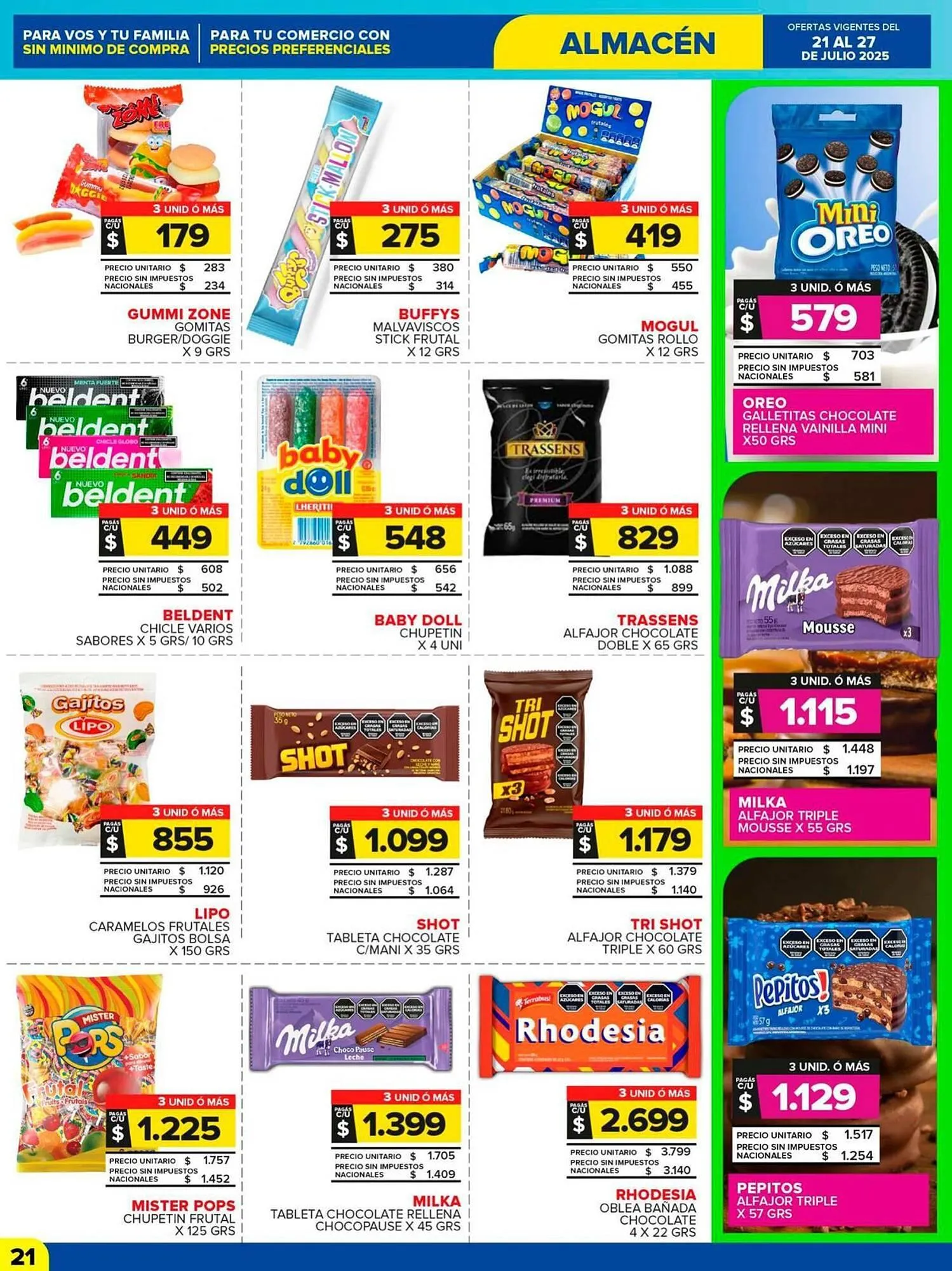 Ofertas de Catálogo Carrefour Maxi 21 de julio al 27 de julio 2025 - Página 21 del catálogo