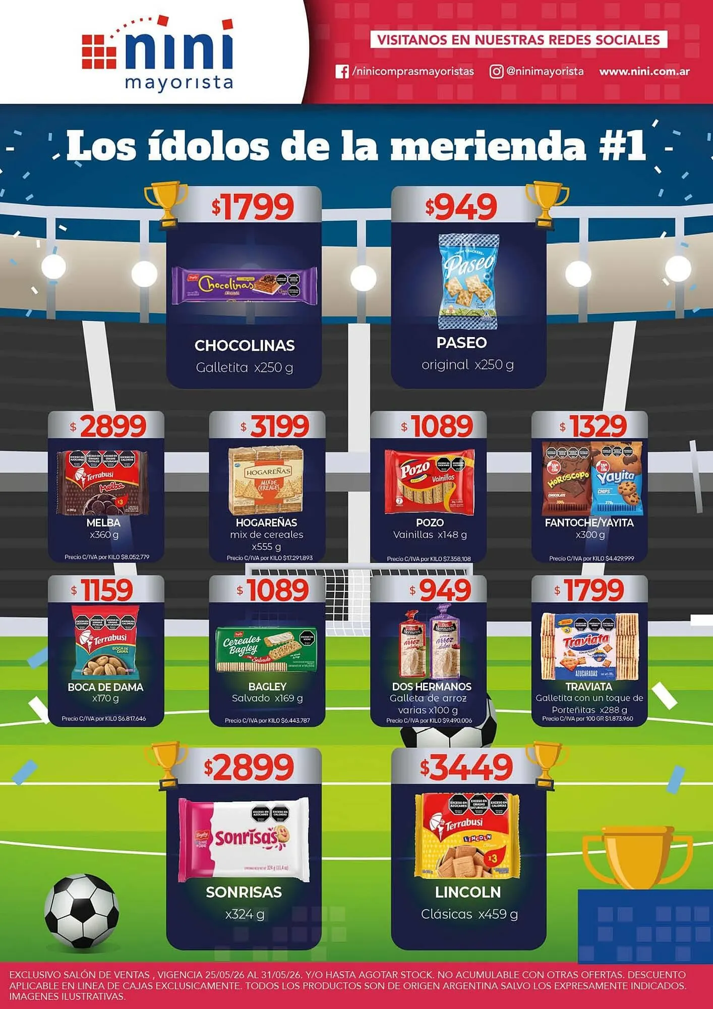 Ofertas de Catálogo Nini Mayorista 25 de mayo al 31 de mayo 2026 - Página 32 del catálogo