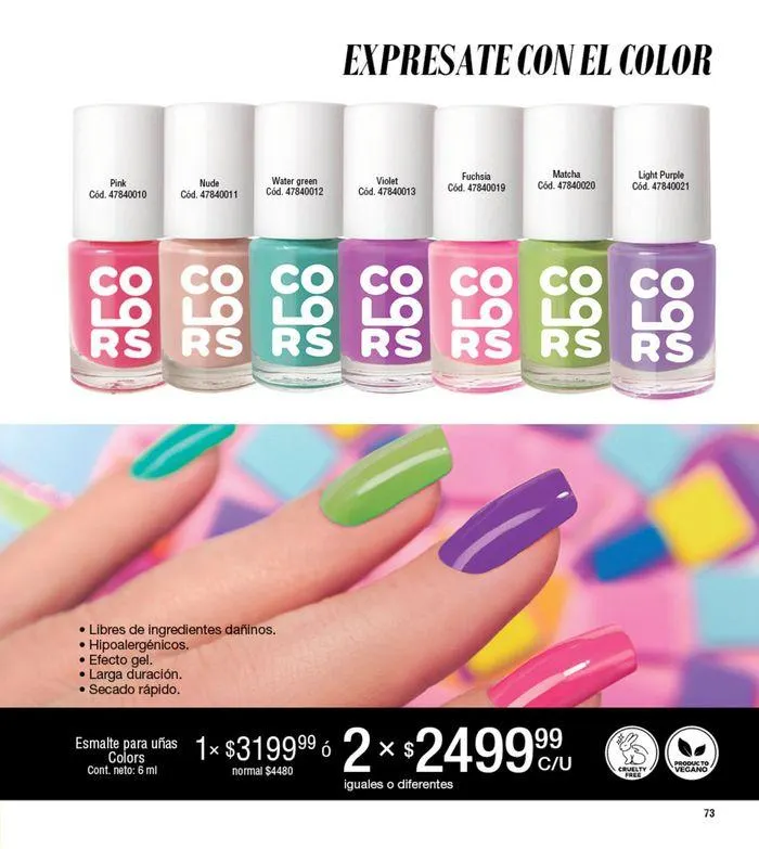 Ofertas de Catálogo Millanel Cosmética C10 26 de agosto al 22 de septiembre 2024 - Página 73 del catálogo