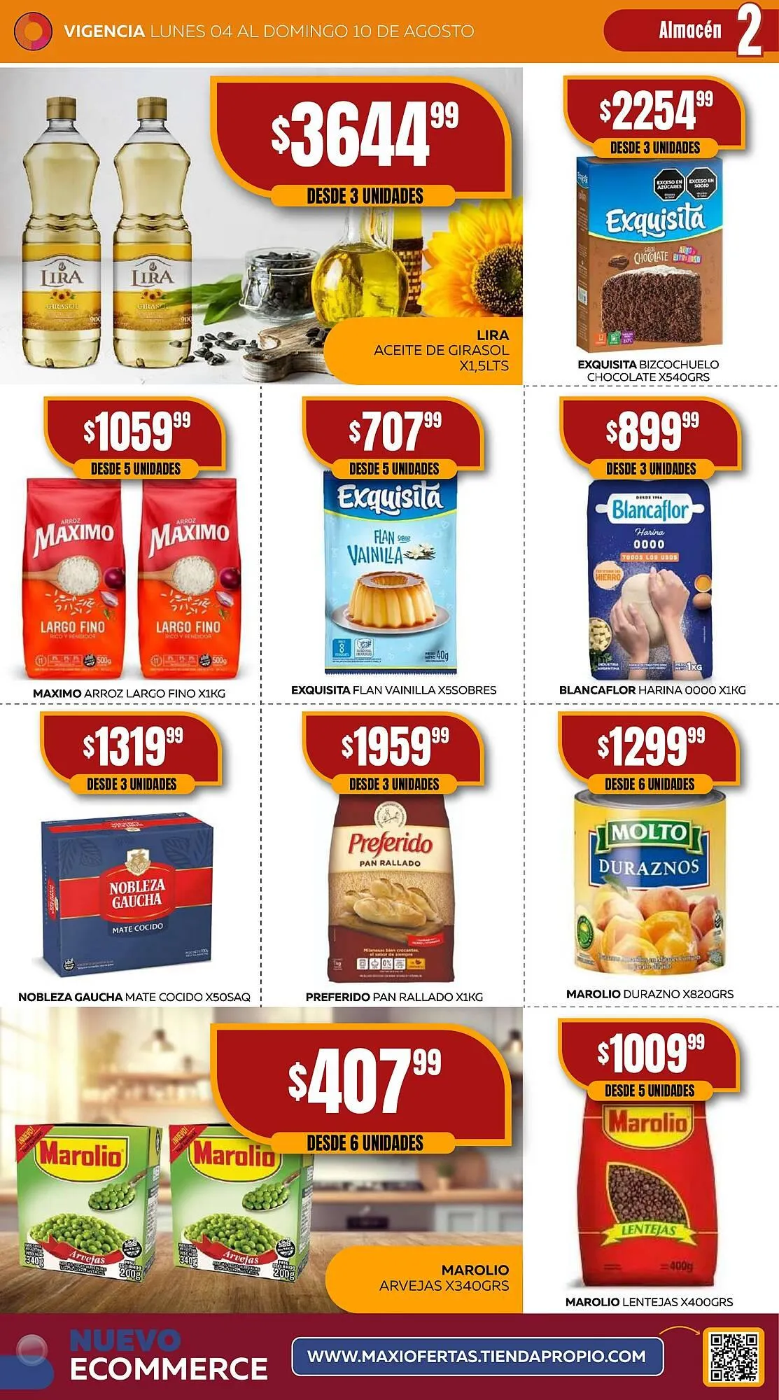 Ofertas de Catálogo Maxi Ofertas 4 de agosto al 10 de agosto 2025 - Página 2 del catálogo