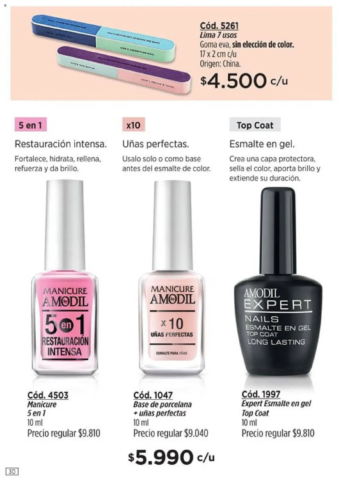 Ofertas de Catálogo Amodil 4 de marzo al 1 de abril 2026 - Página 30 del catálogo