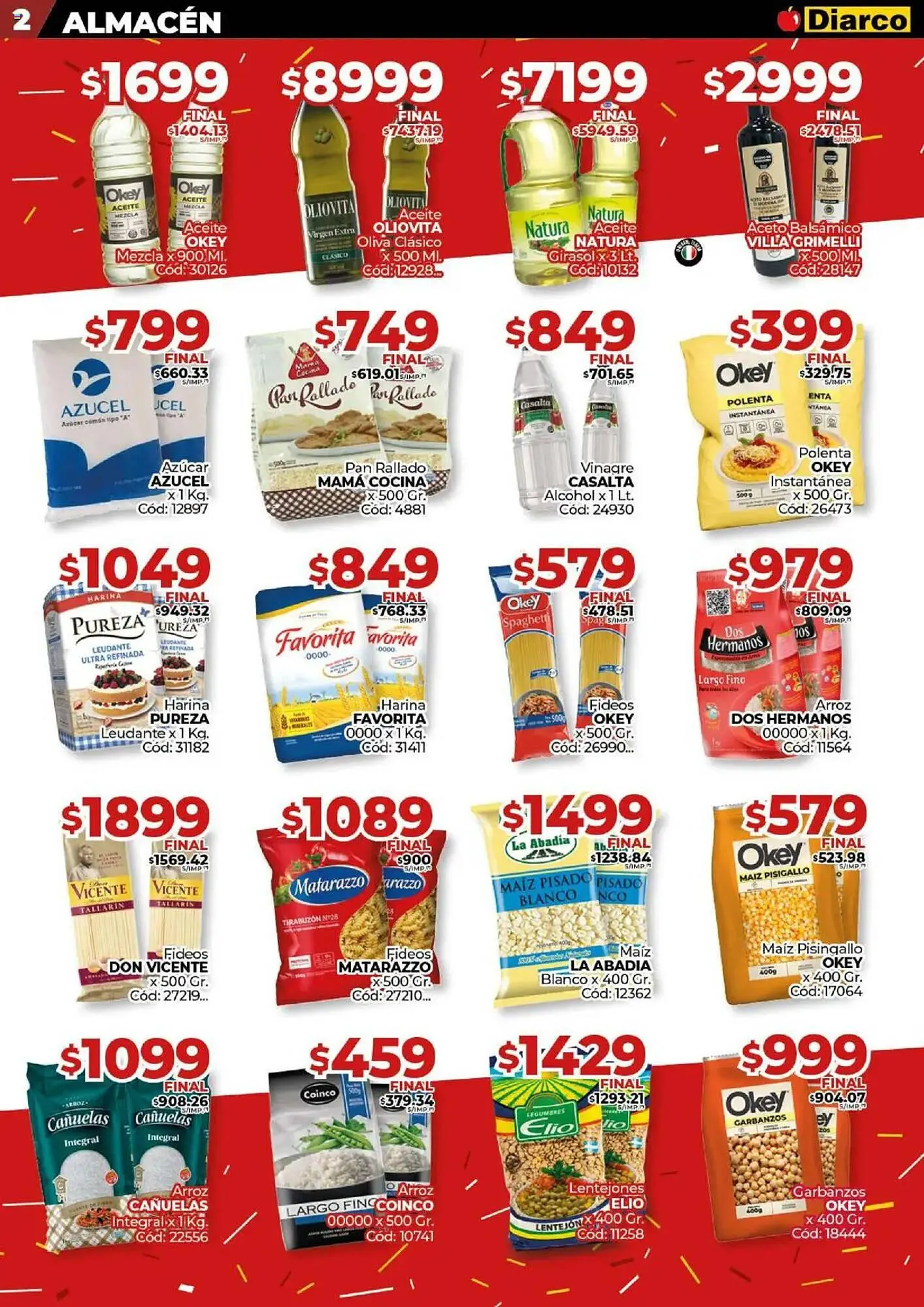 Ofertas de Catálogo Diarco 18 de agosto al 22 de agosto 2025 - Página 2 del catálogo