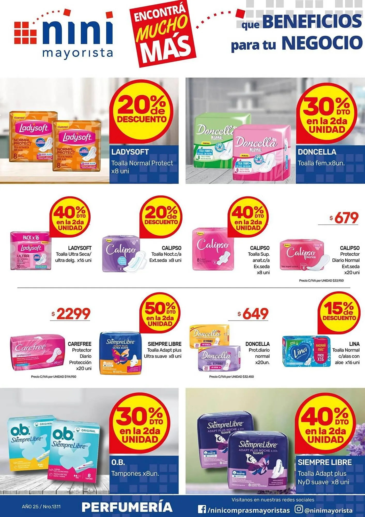 Ofertas de Catálogo Nini Mayorista 9 de junio al 15 de junio 2025 - Página 8 del catálogo