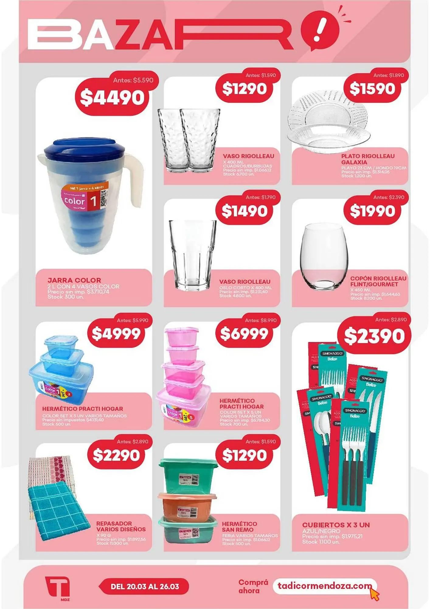 Ofertas de Catálogo Supermercados Tadicor 20 de marzo al 1 de abril 2025 - Página 8 del catálogo