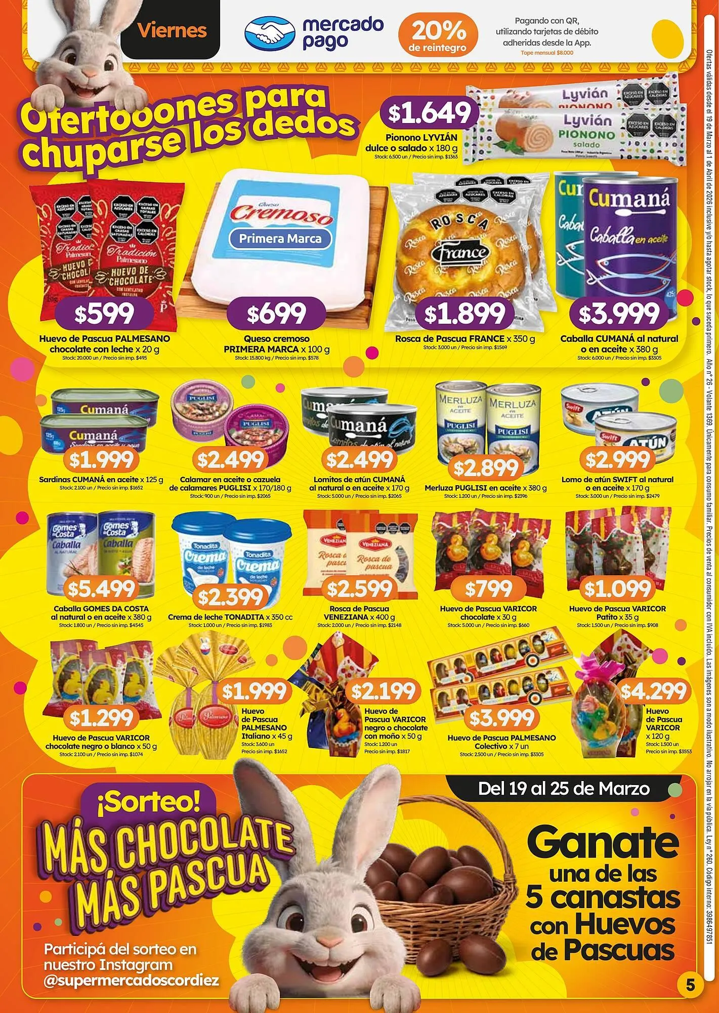 Ofertas de Folleto Cordiez 19 de marzo al 1 de abril 2026 - Página 5 del catálogo