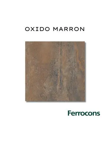 ALBERDI OXIDO MARRON 60X60M2 - PORCELANATO REC