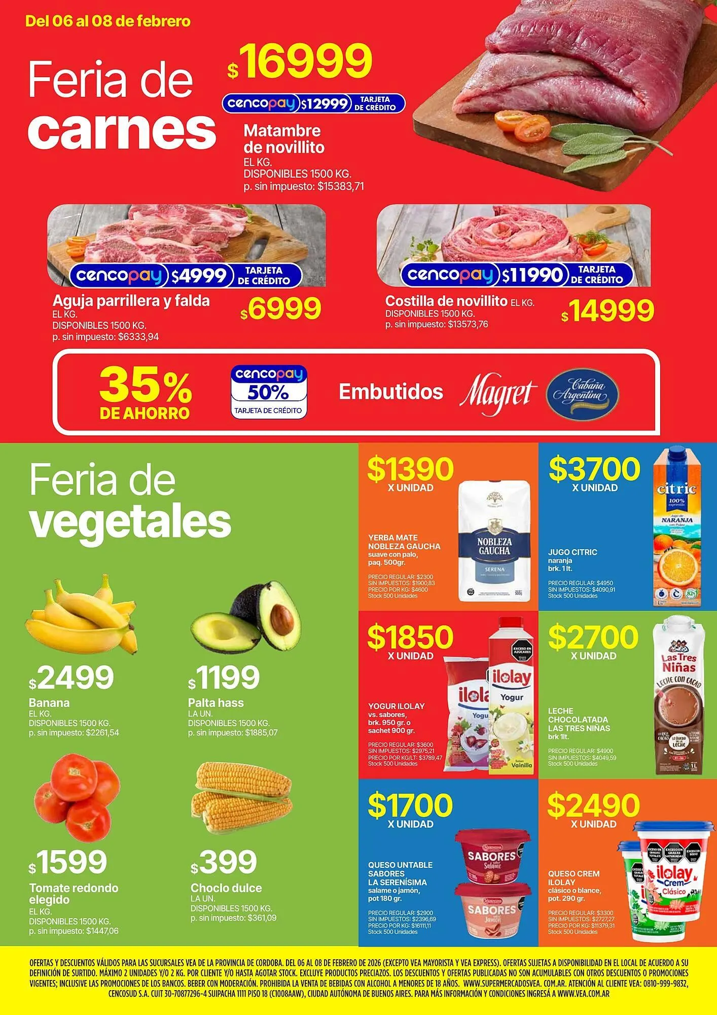 Ofertas de Catálogo Supermercados Vea 6 de febrero al 8 de febrero 2026 - Página 3 del catálogo