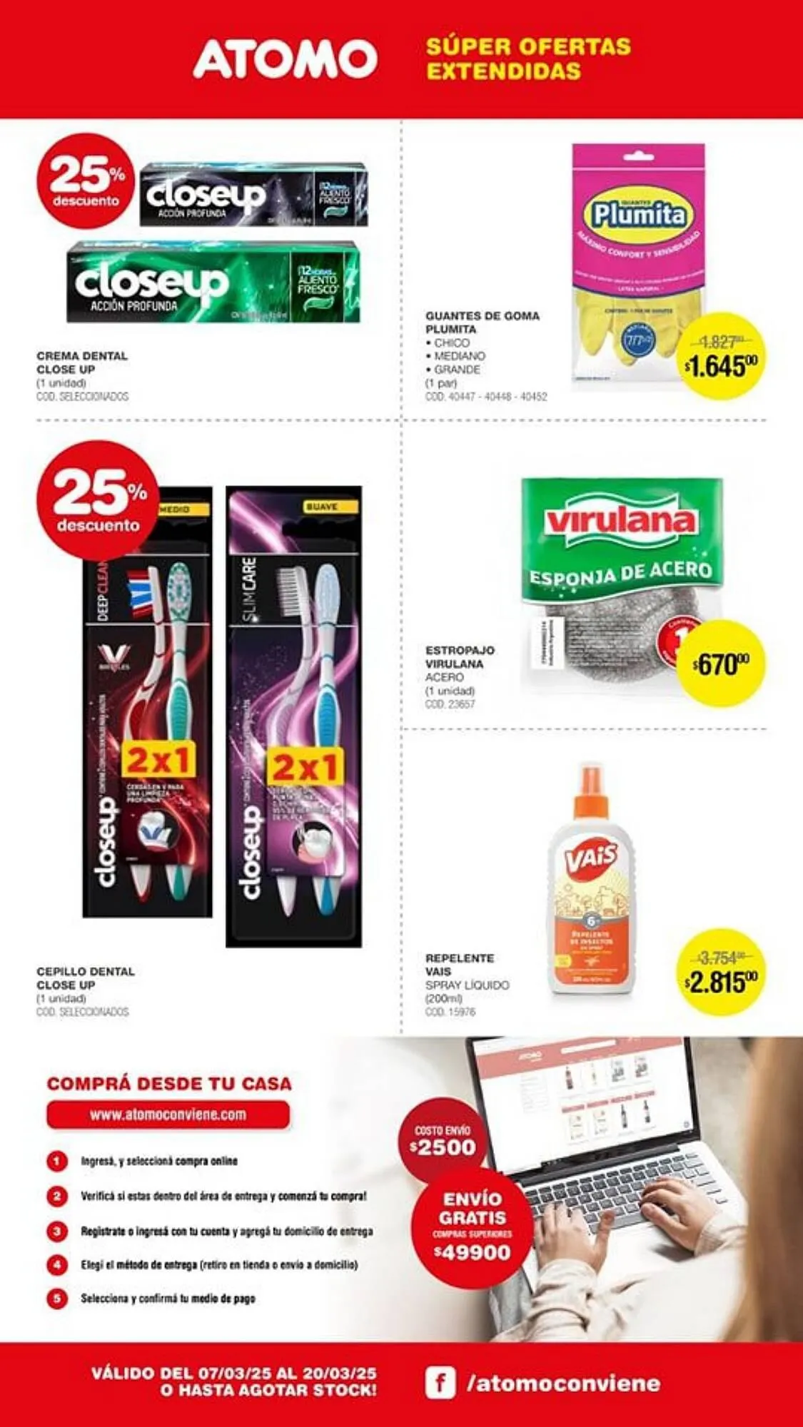 Ofertas de Catálogo Atomo Conviene 7 de marzo al 13 de marzo 2025 - Página 10 del catálogo