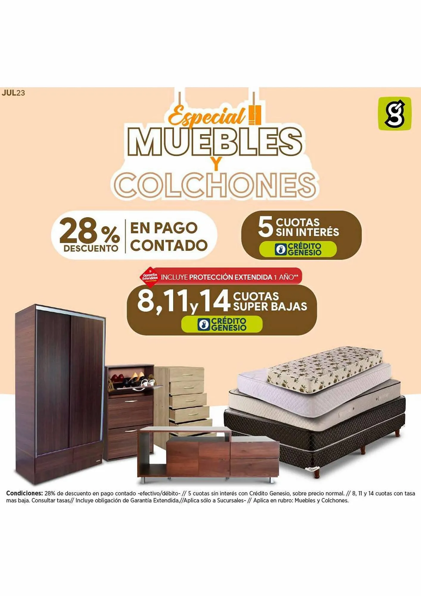 Ofertas de Catálogo Genesio Hogar 6 de julio al 23 de julio 2023 - Página 6 del catálogo