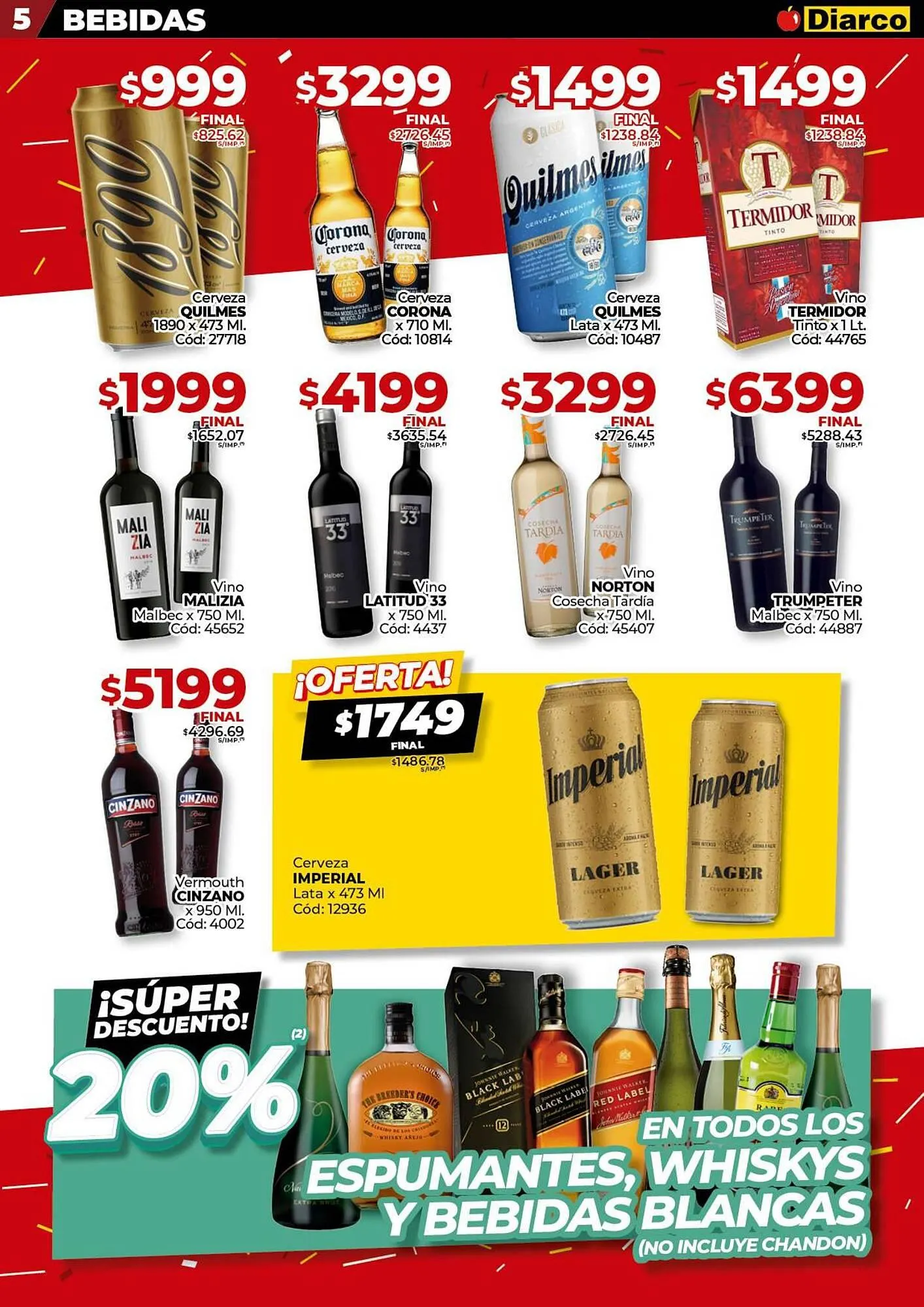 Ofertas de Catálogo Diarco 7 de abril al 13 de abril 2025 - Página 5 del catálogo