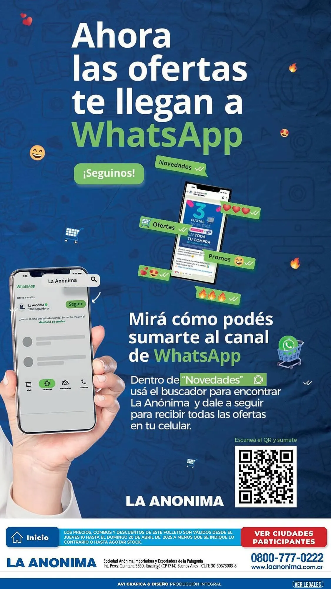 Ofertas de Catálogo La Anonima 11 de abril al 21 de abril 2025 - Página 19 del catálogo