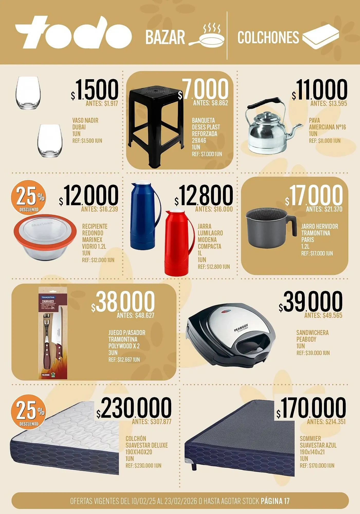 Ofertas de Catálogo Supermercados Todo 10 de febrero al 23 de febrero 2026 - Página 10 del catálogo