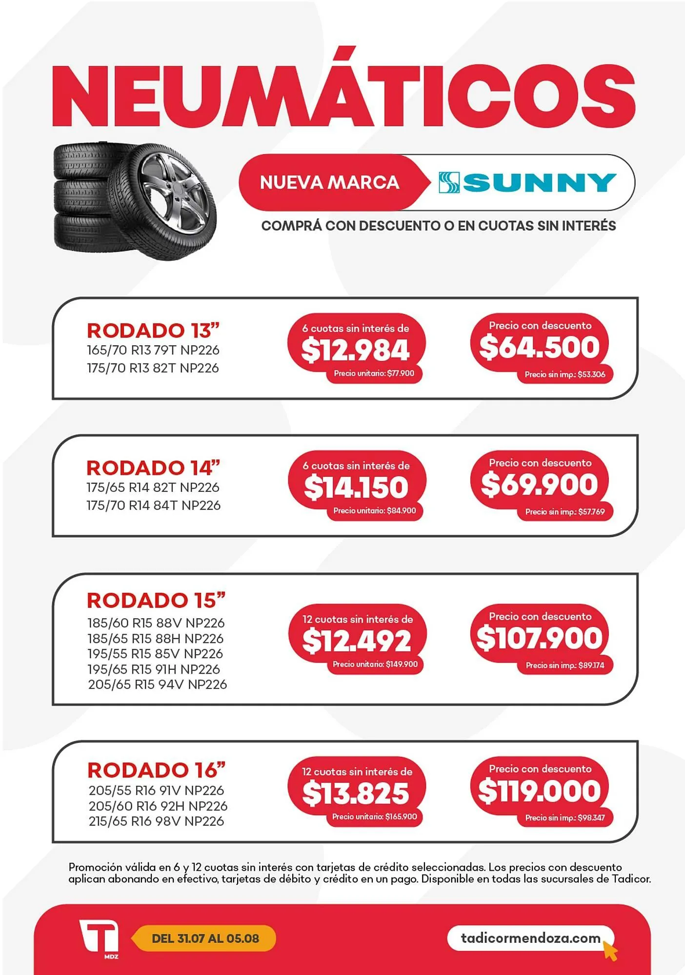 Ofertas de Catálogo Supermercados Tadicor 30 de julio al 7 de agosto 2025 - Página 9 del catálogo