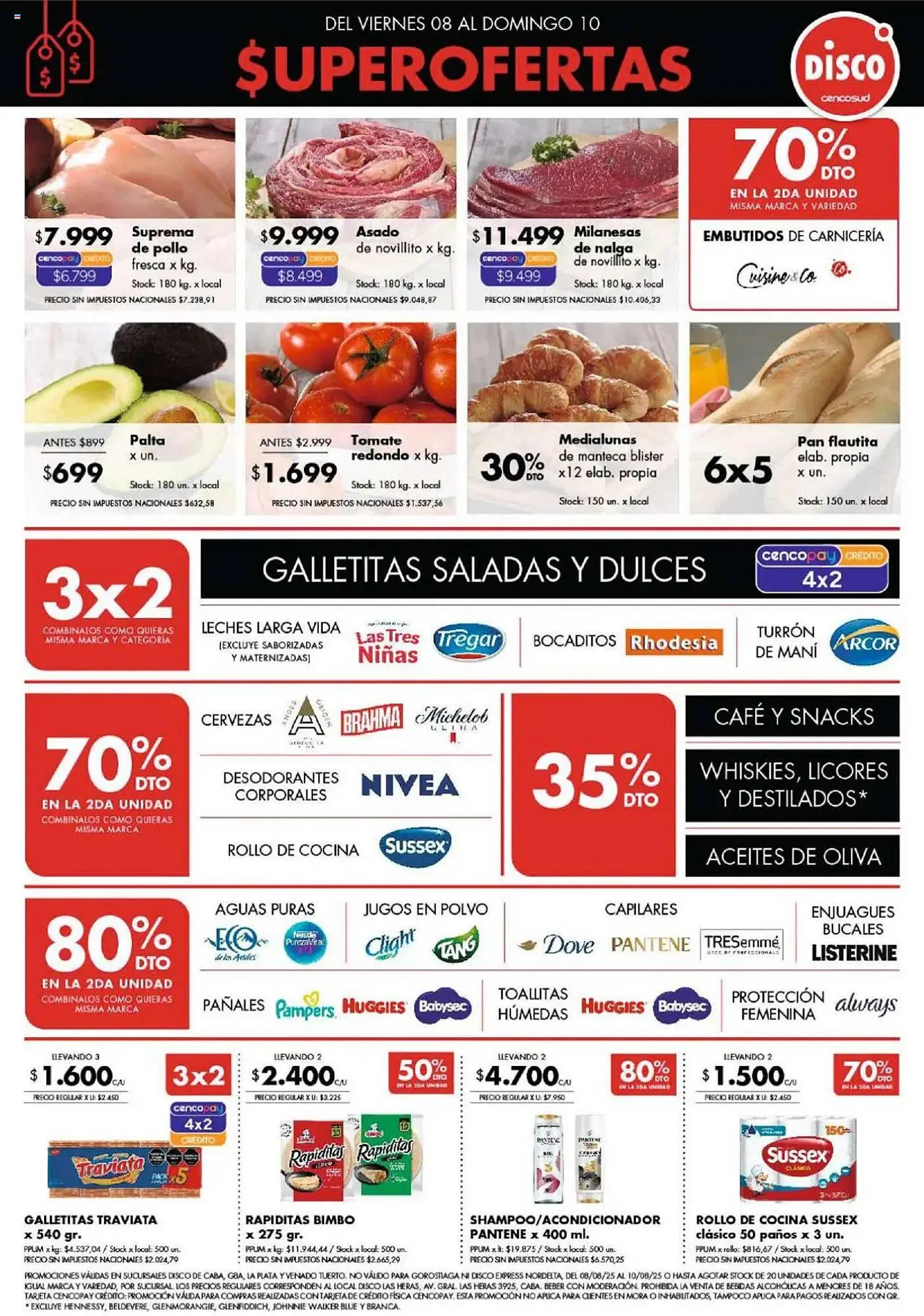 Ofertas de Catálogo Disco 8 de agosto al 10 de agosto 2025 - Página 1 del catálogo