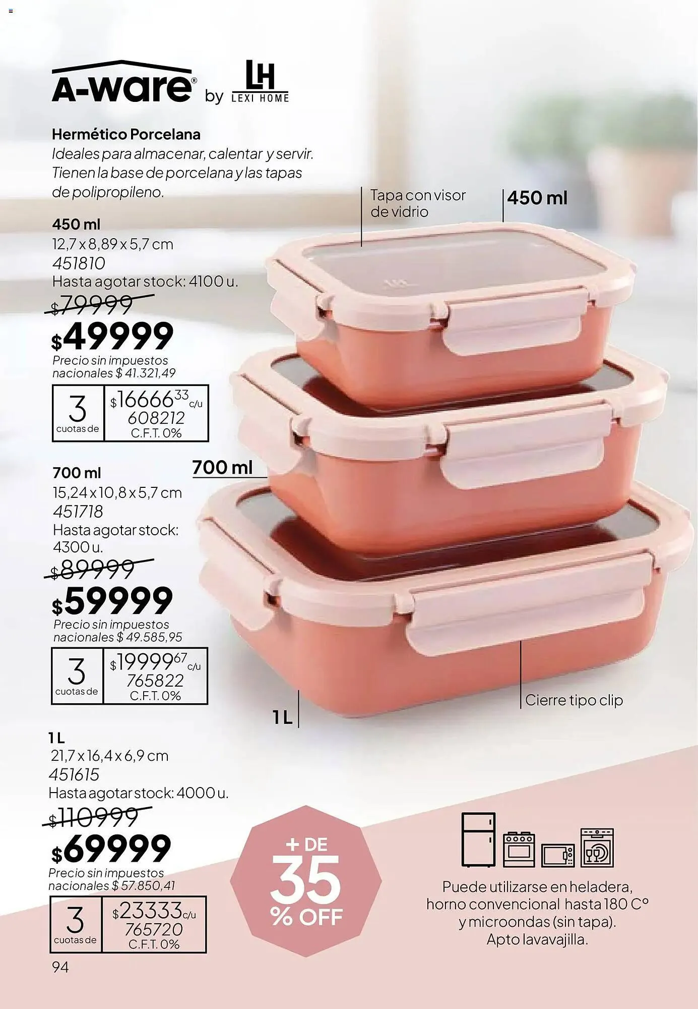 Ofertas de Folleto Tupperware 24 de noviembre al 31 de diciembre 2025 - Página 95 del catálogo