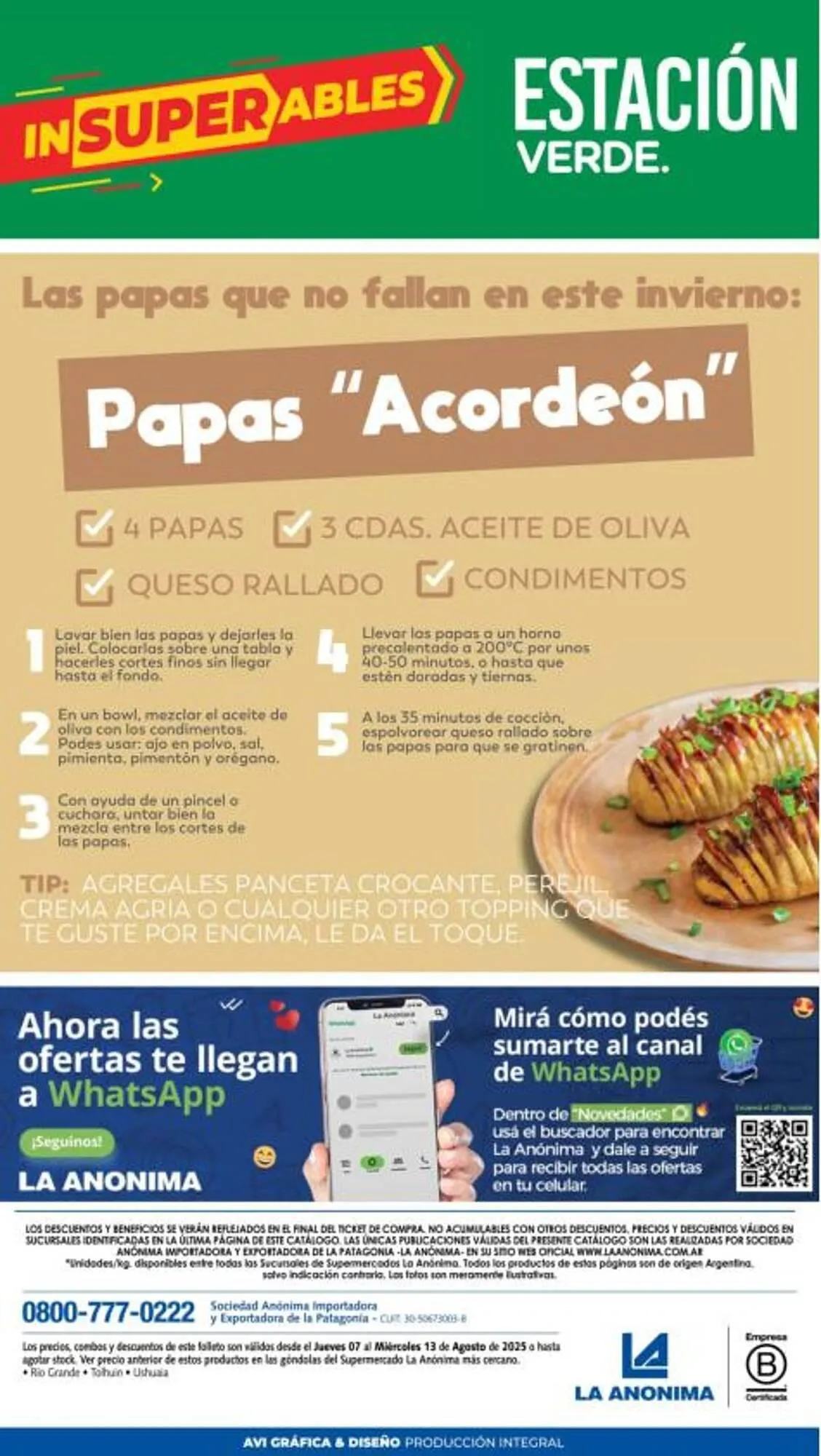 Ofertas de Catálogo La Anonima 7 de agosto al 13 de agosto 2025 - Página 7 del catálogo