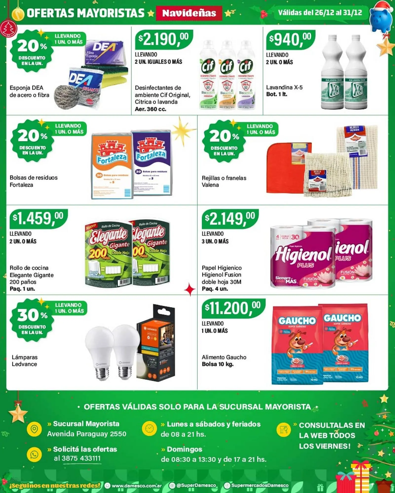 Ofertas de Catálogo Supermercados Damesco 26 de diciembre al 31 de diciembre 2025 - Página 8 del catálogo