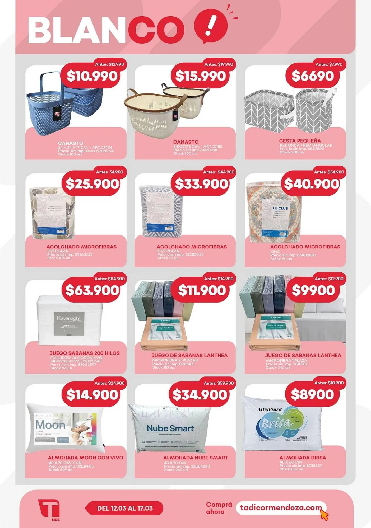 Ofertas de Catálogo Supermercados Tadicor 11 de marzo al 18 de marzo 2026 - Página 3 del catálogo