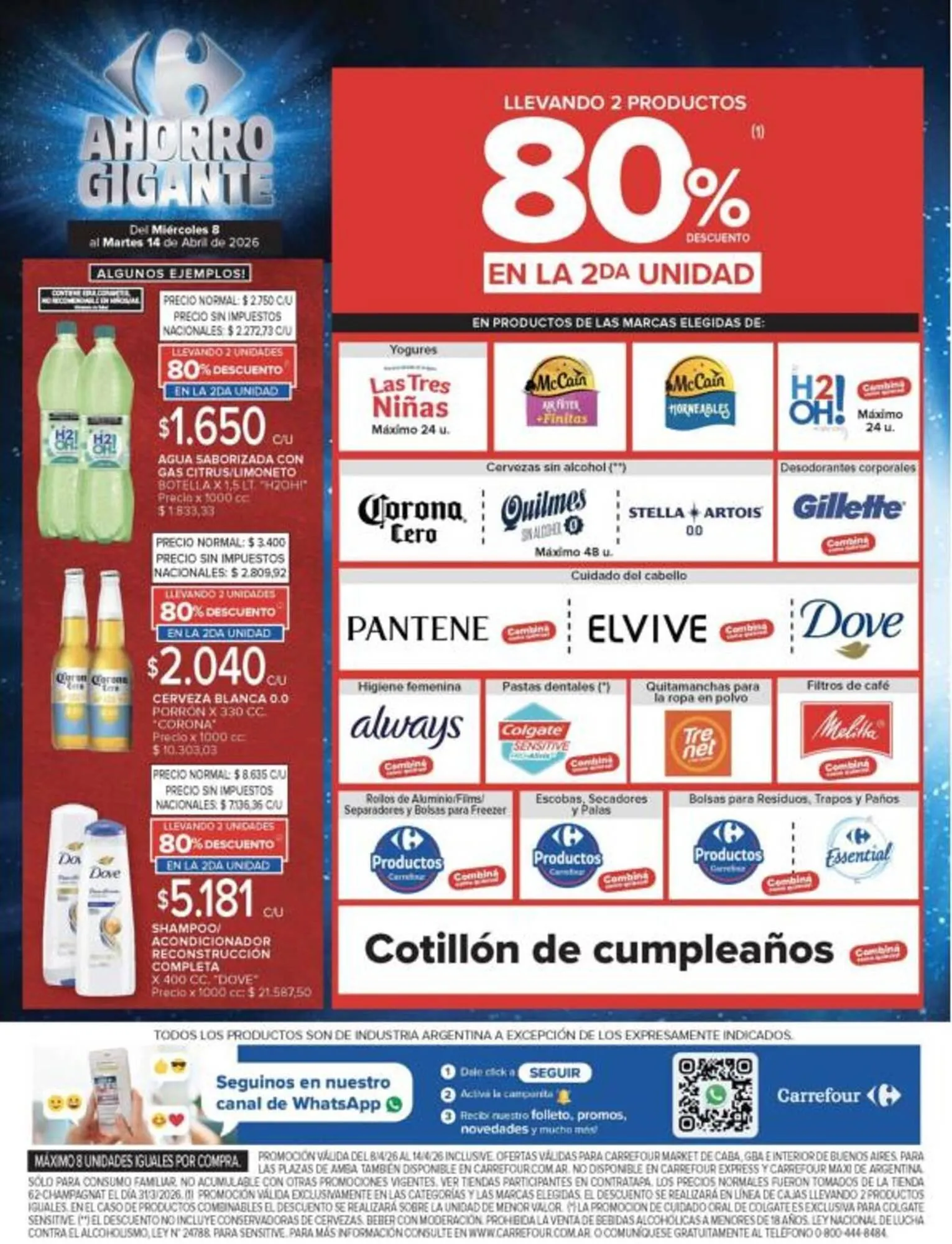 Ofertas de Folleto Carrefour Market 8 de abril al 15 de abril 2026 - Página 3 del catálogo