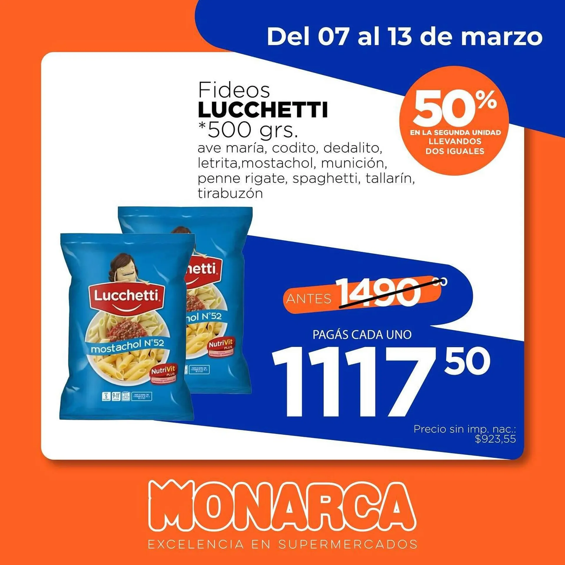 Ofertas de Catálogo Supermercados Monarca 7 de marzo al 13 de marzo 2026 - Página 3 del catálogo