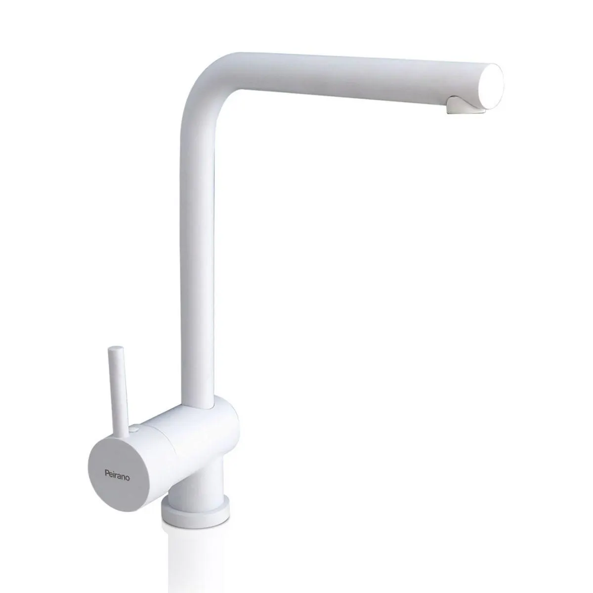 Grifería Cocina Monocomando Blanco Santander Peirano
