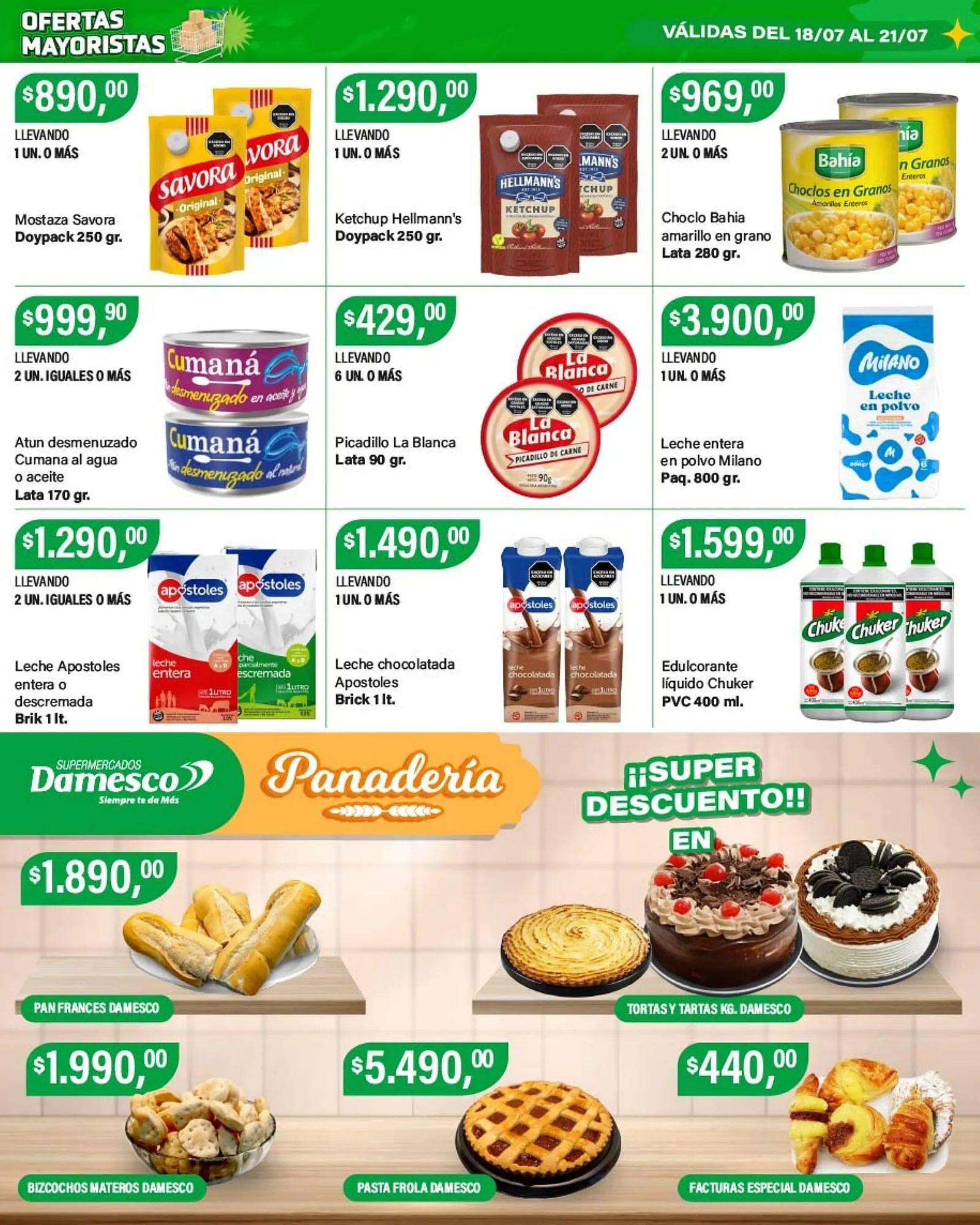Ofertas de Catálogo Supermercados Damesco 18 de julio al 21 de julio 2025 - Página 4 del catálogo