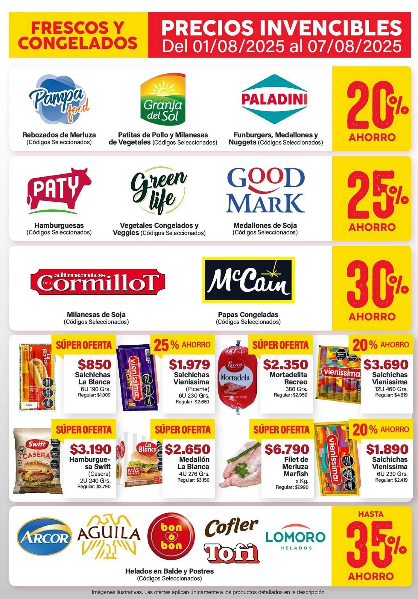 Ofertas de Catálogo Supermercados Aiello 1 de agosto al 7 de agosto 2025 - Página 3 del catálogo