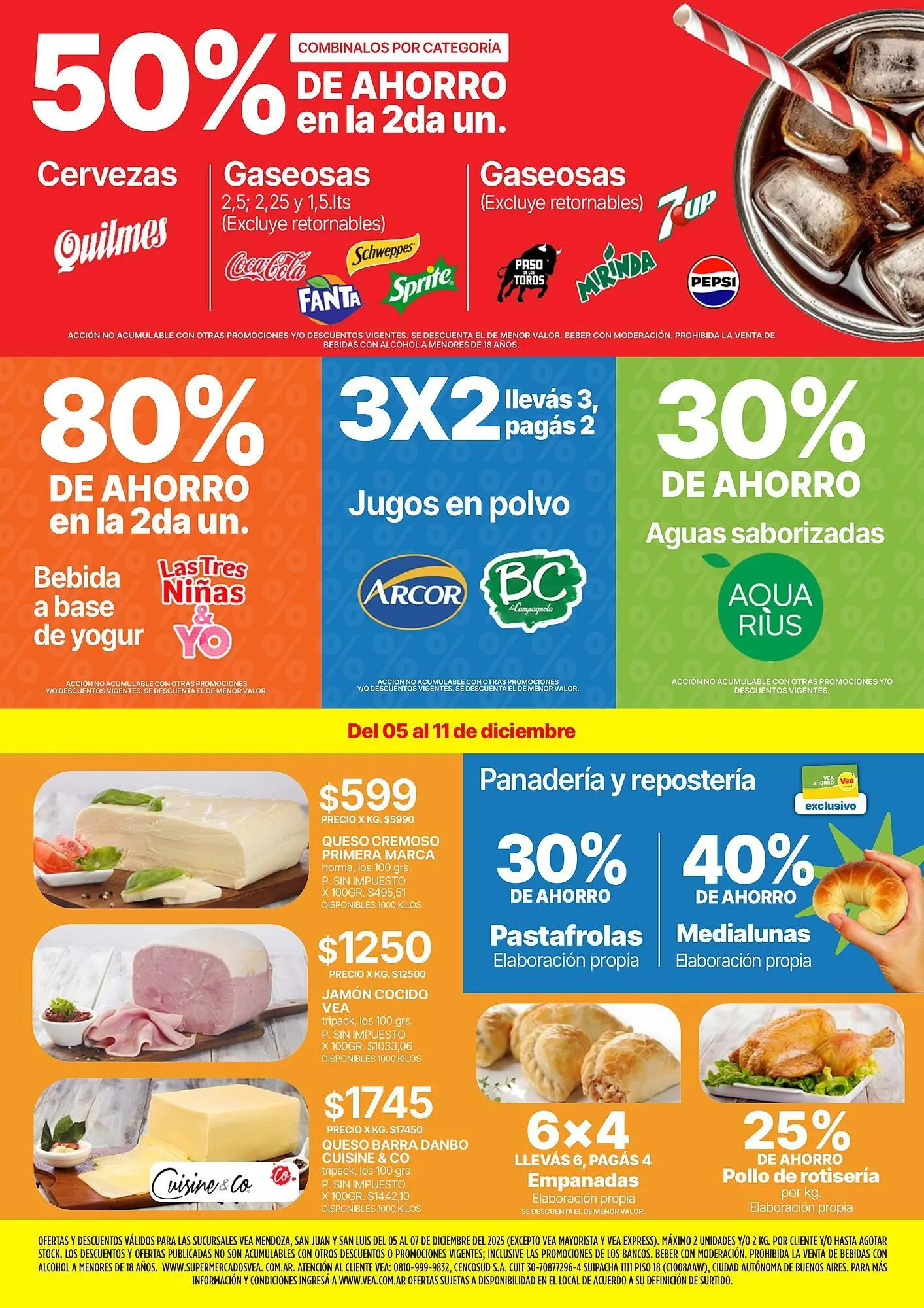 Ofertas de Catálogo Supermercados Vea 5 de diciembre al 7 de diciembre 2025 - Página 2 del catálogo