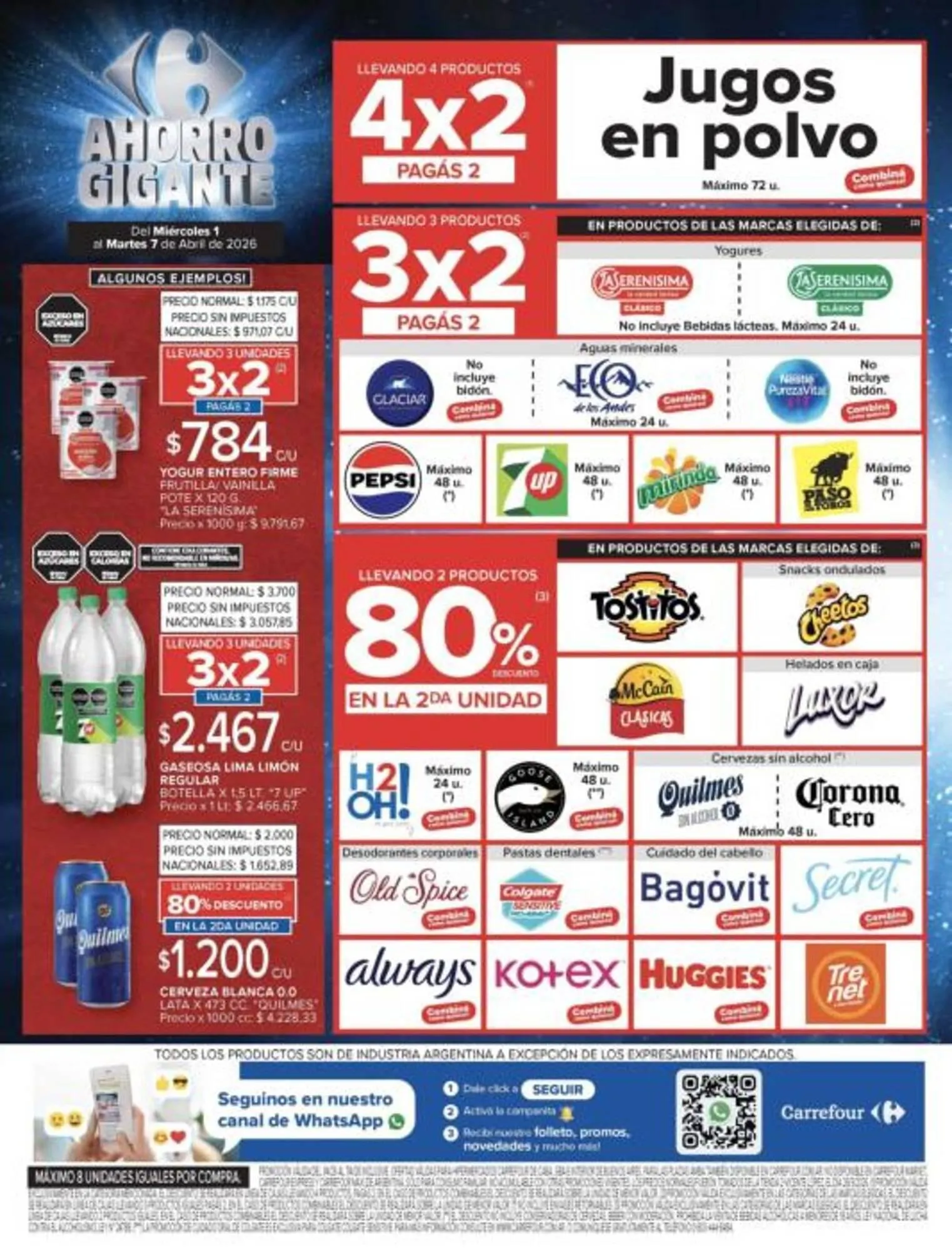 Ofertas de Catálogo Carrefour 1 de abril al 7 de abril 2026 - Página 4 del catálogo