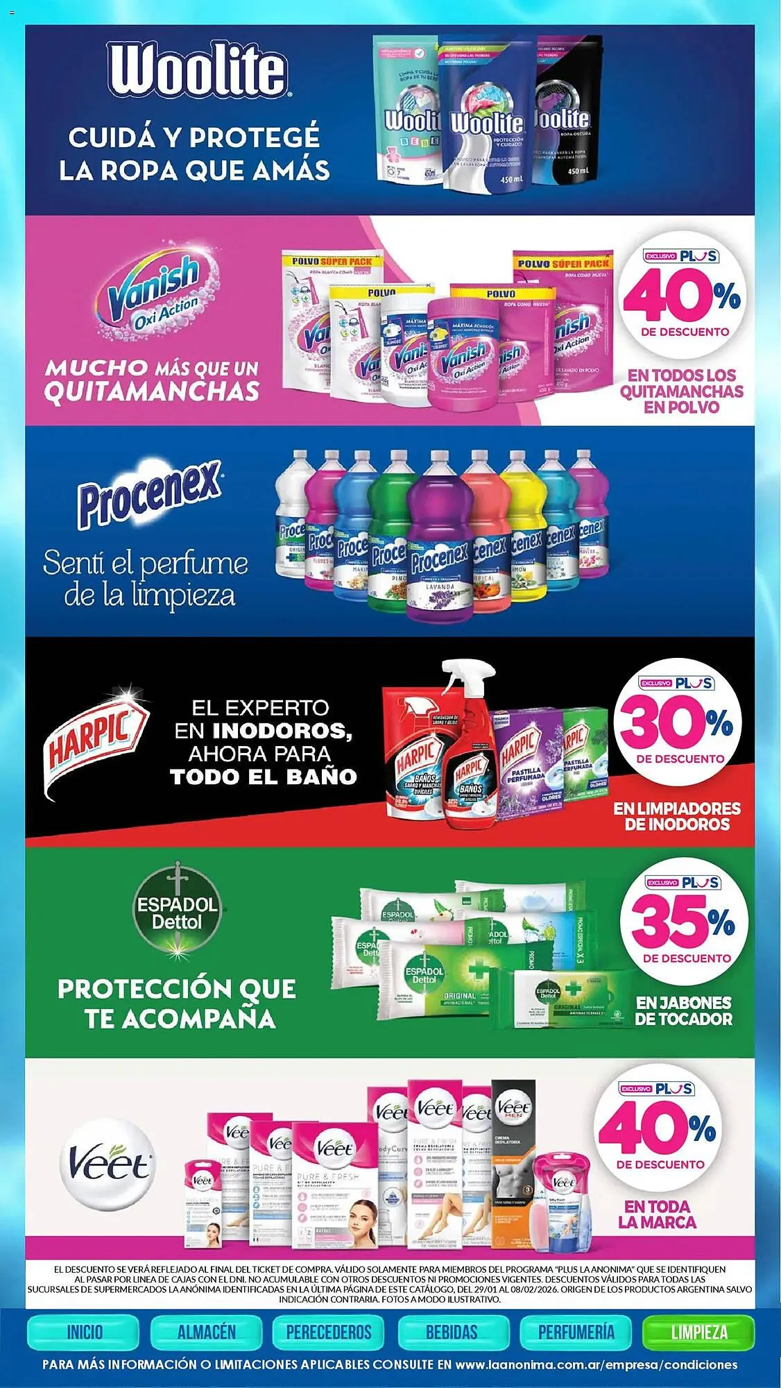Ofertas de Catálogo La Anonima 29 de enero al 8 de febrero 2026 - Página 43 del catálogo