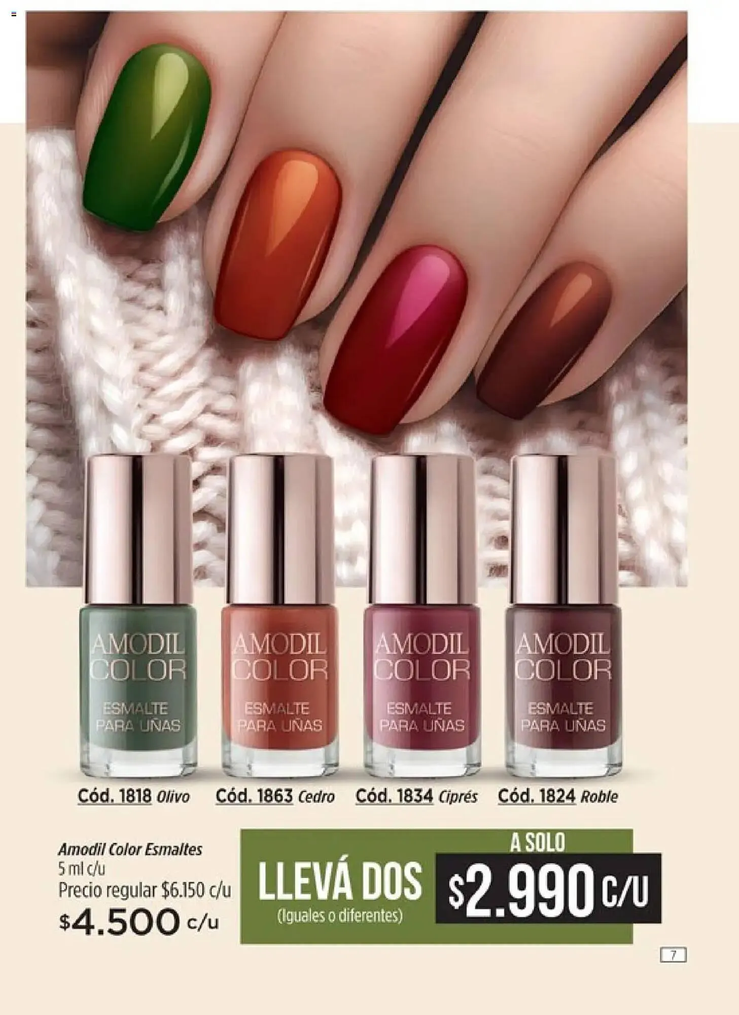 Ofertas de Catálogo Amodil 24 de marzo al 6 de abril 2025 - Página 7 del catálogo