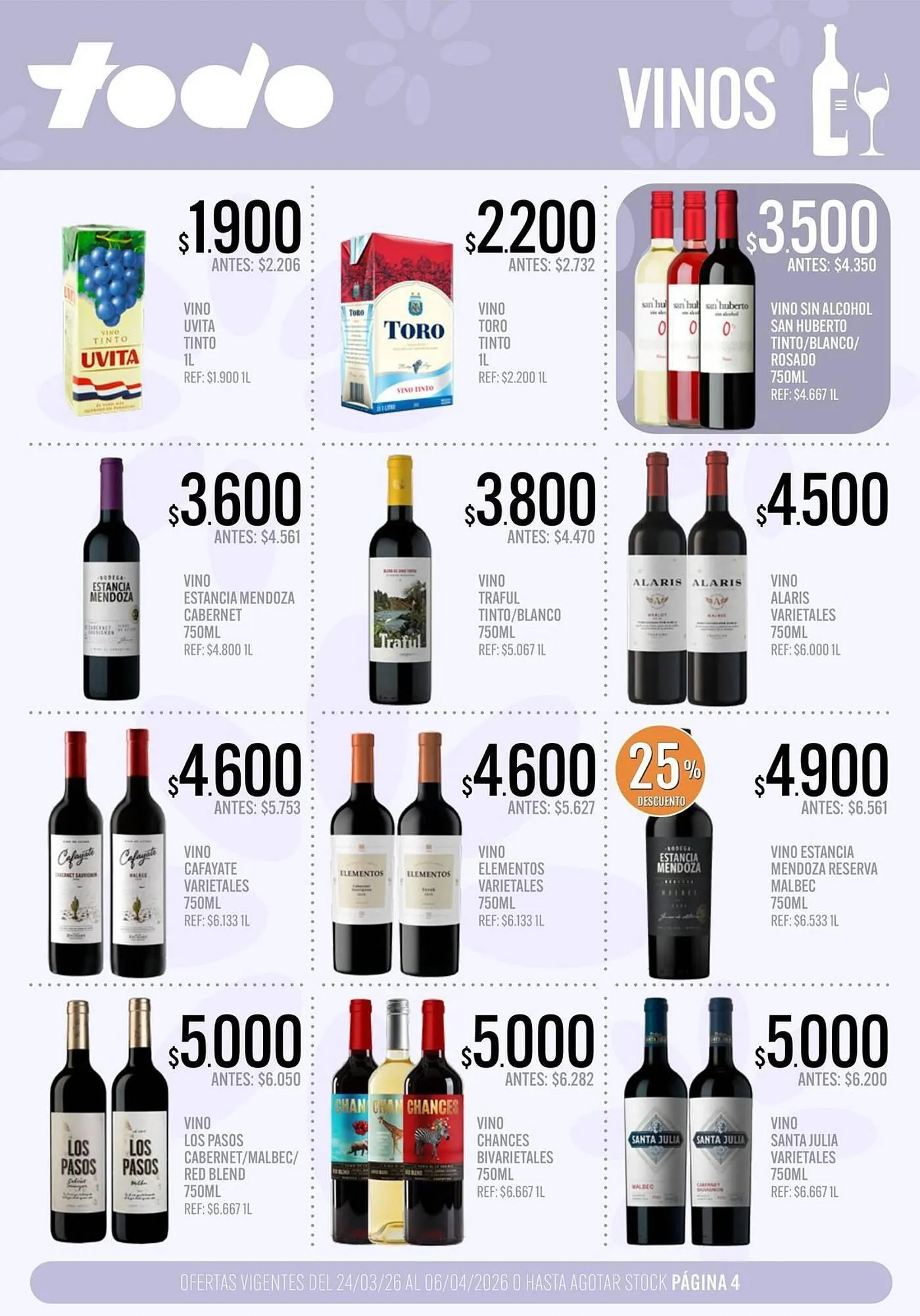 Ofertas de Catálogo Supermercados Todo 24 de marzo al 6 de abril 2026 - Página 4 del catálogo