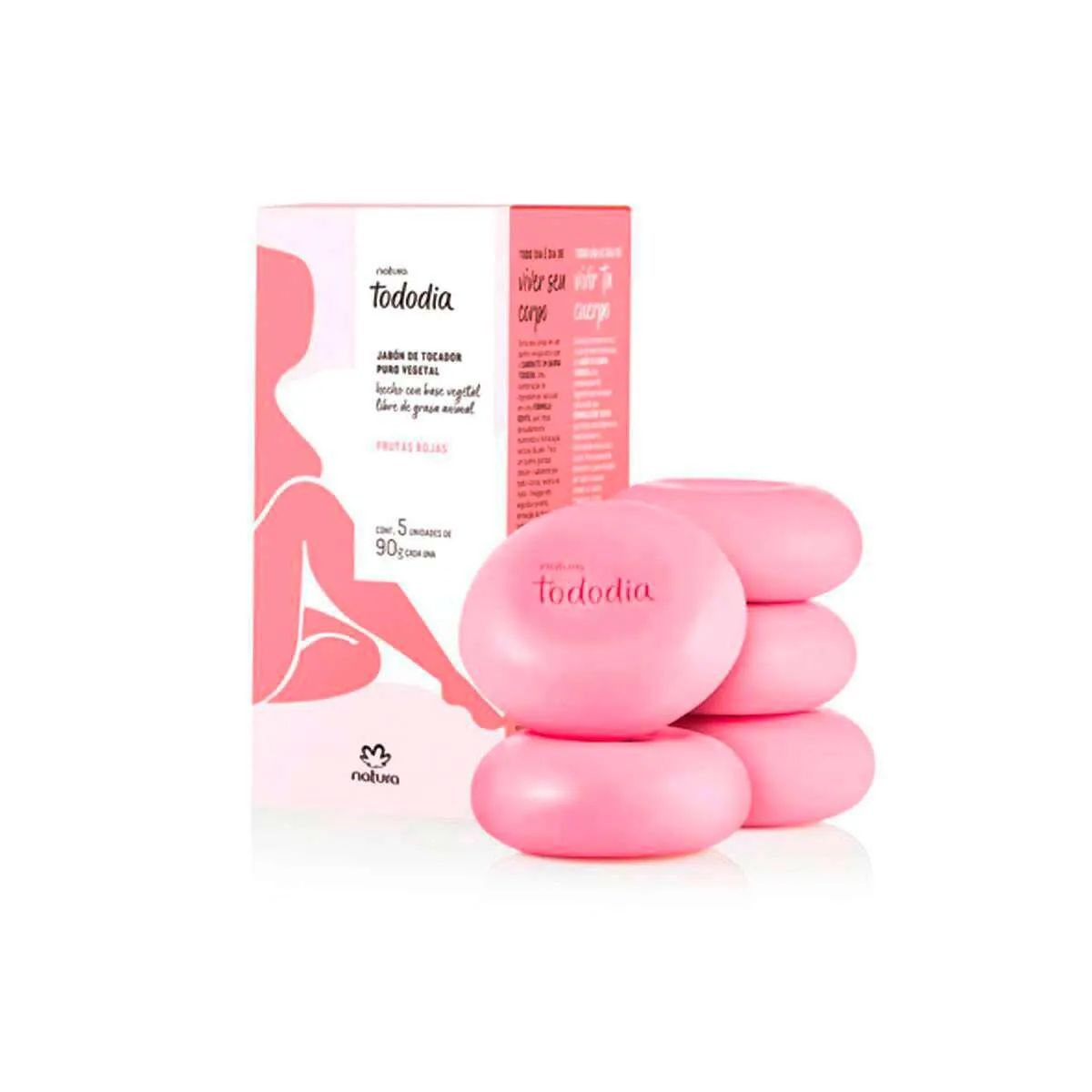 Jabones En Barra Puro Vegetal Frutas Rojas Tododía