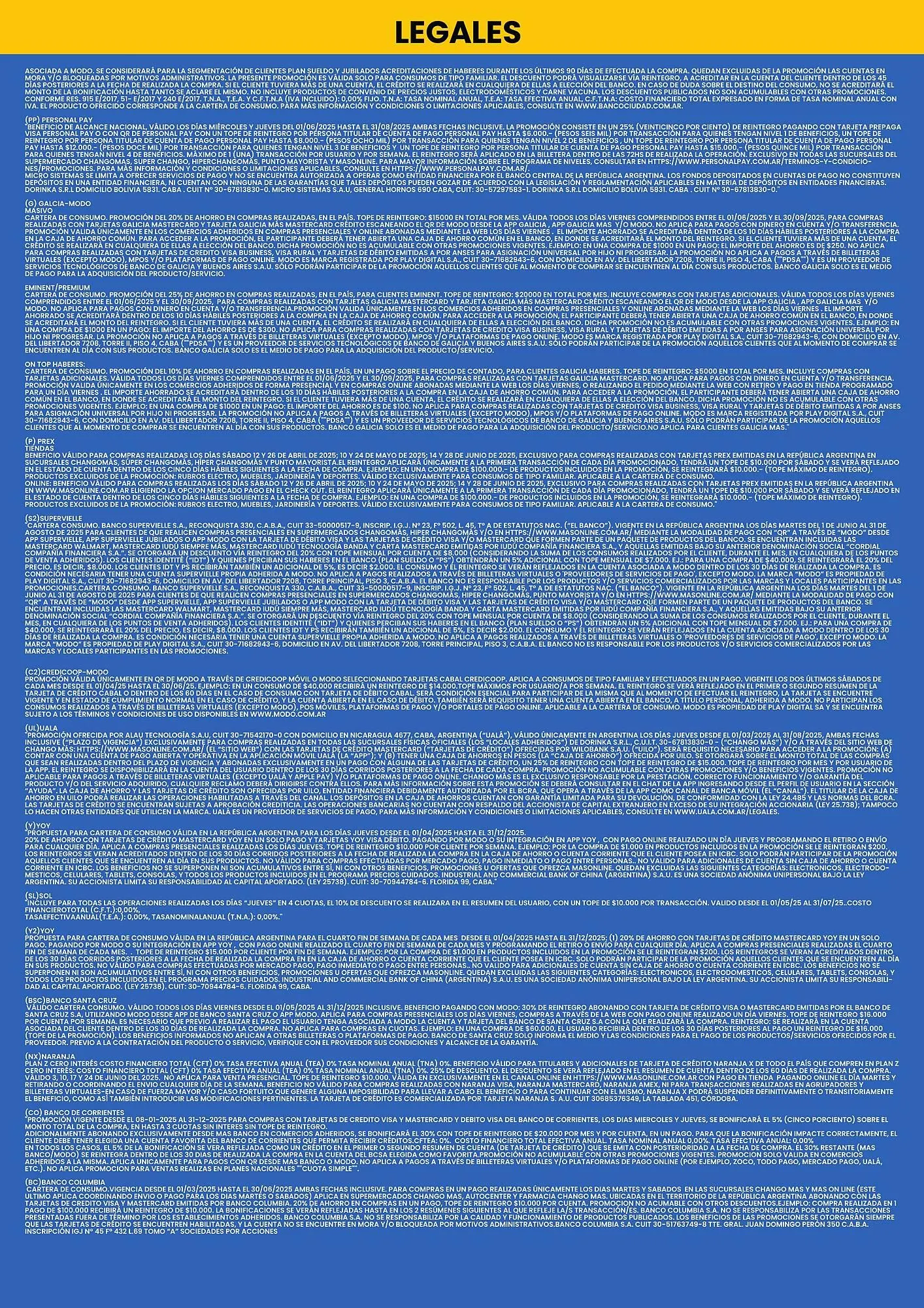 Ofertas de Catálogo Changomas 19 de junio al 30 de junio 2025 - Página 6 del catálogo