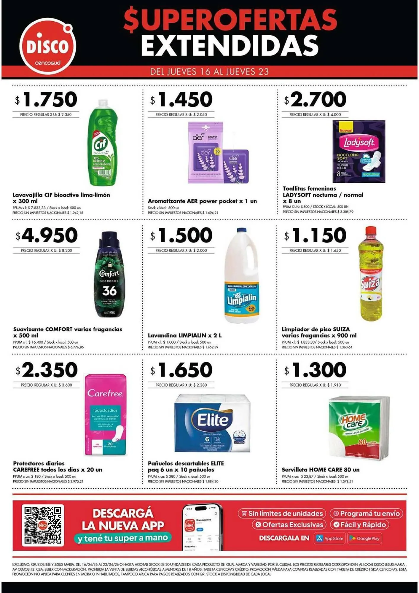 Ofertas de Folleto Disco 16 de abril al 23 de abril 2026 - Página 7 del catálogo