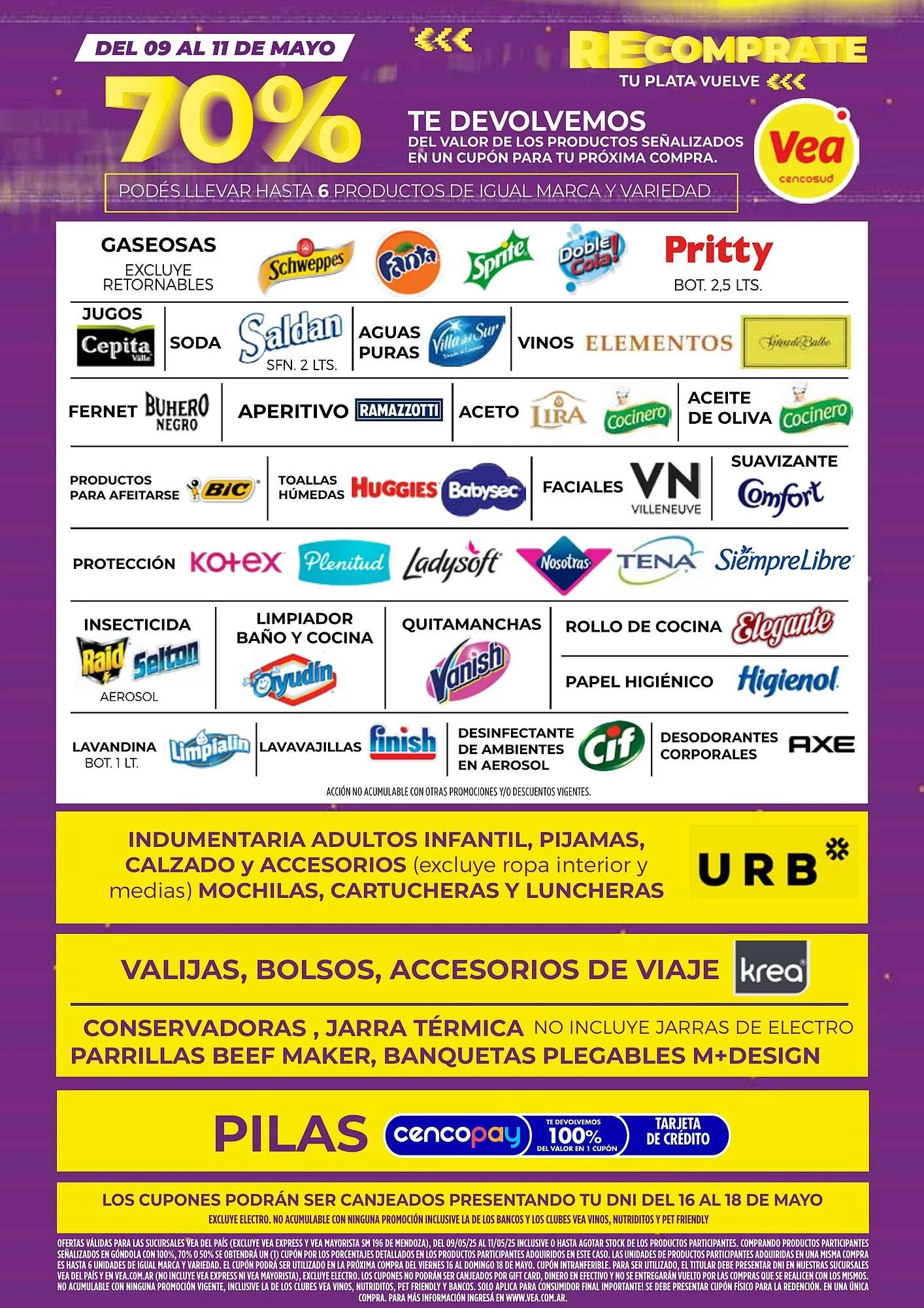 Ofertas de Catálogo Supermercados Vea 9 de mayo al 11 de mayo 2025 - Página 5 del catálogo