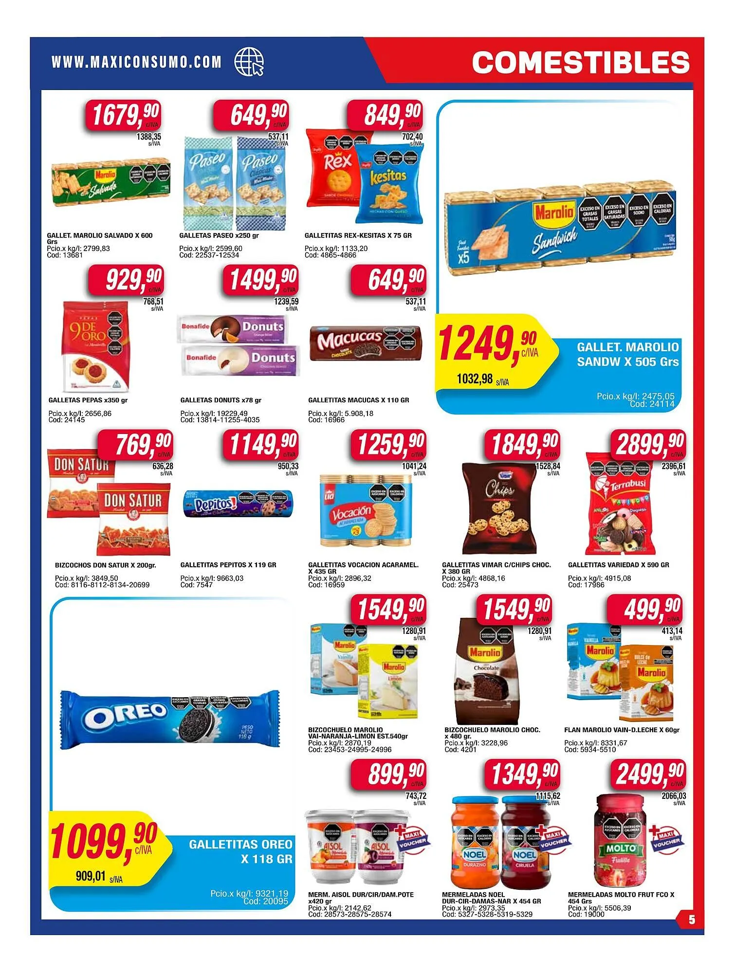 Ofertas de Catálogo Maxiconsumo 28 de julio al 4 de agosto 2025 - Página 5 del catálogo