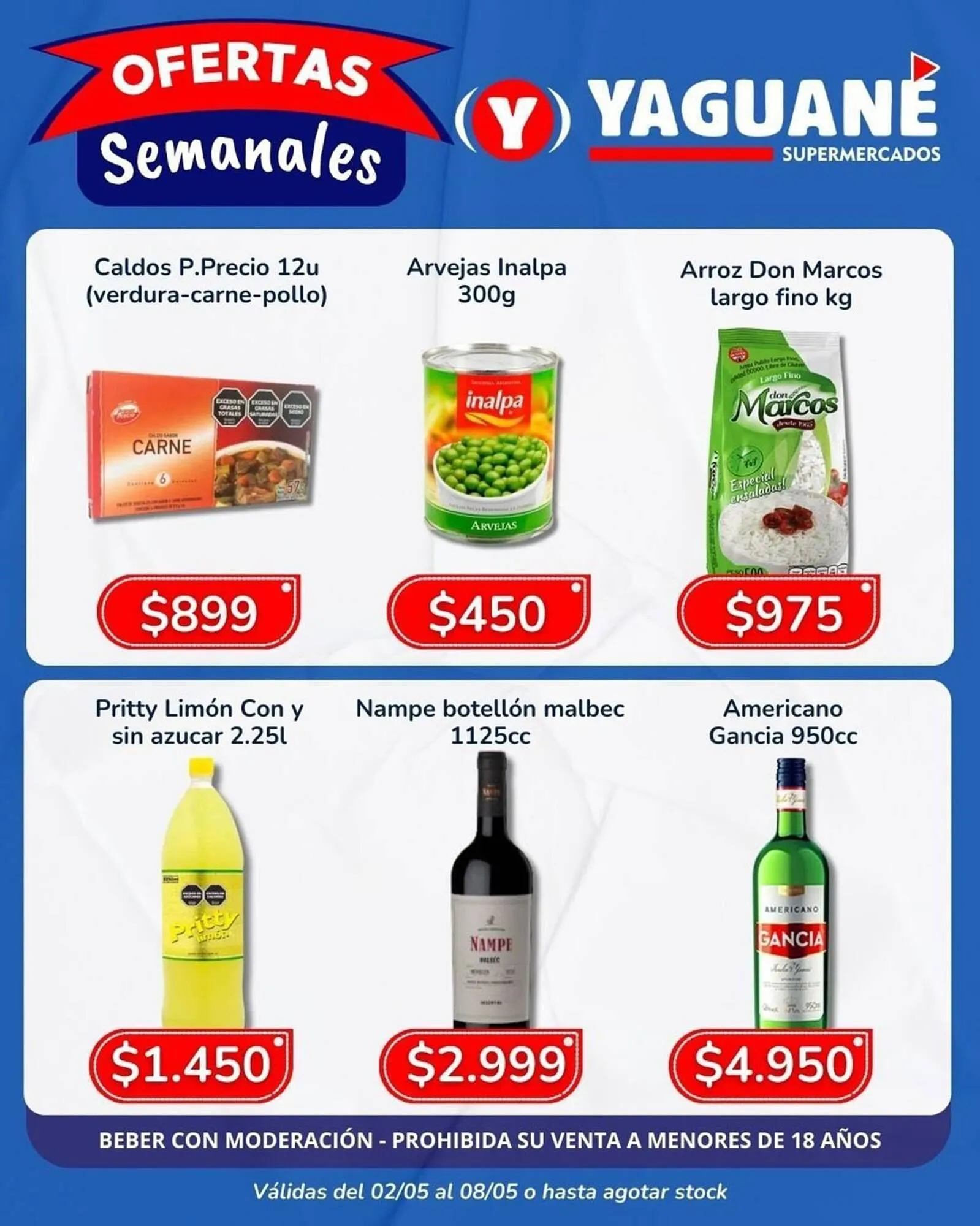 Ofertas de Catálogo Yaguane Supermercados 7 de mayo al 8 de mayo 2025 - Página 3 del catálogo